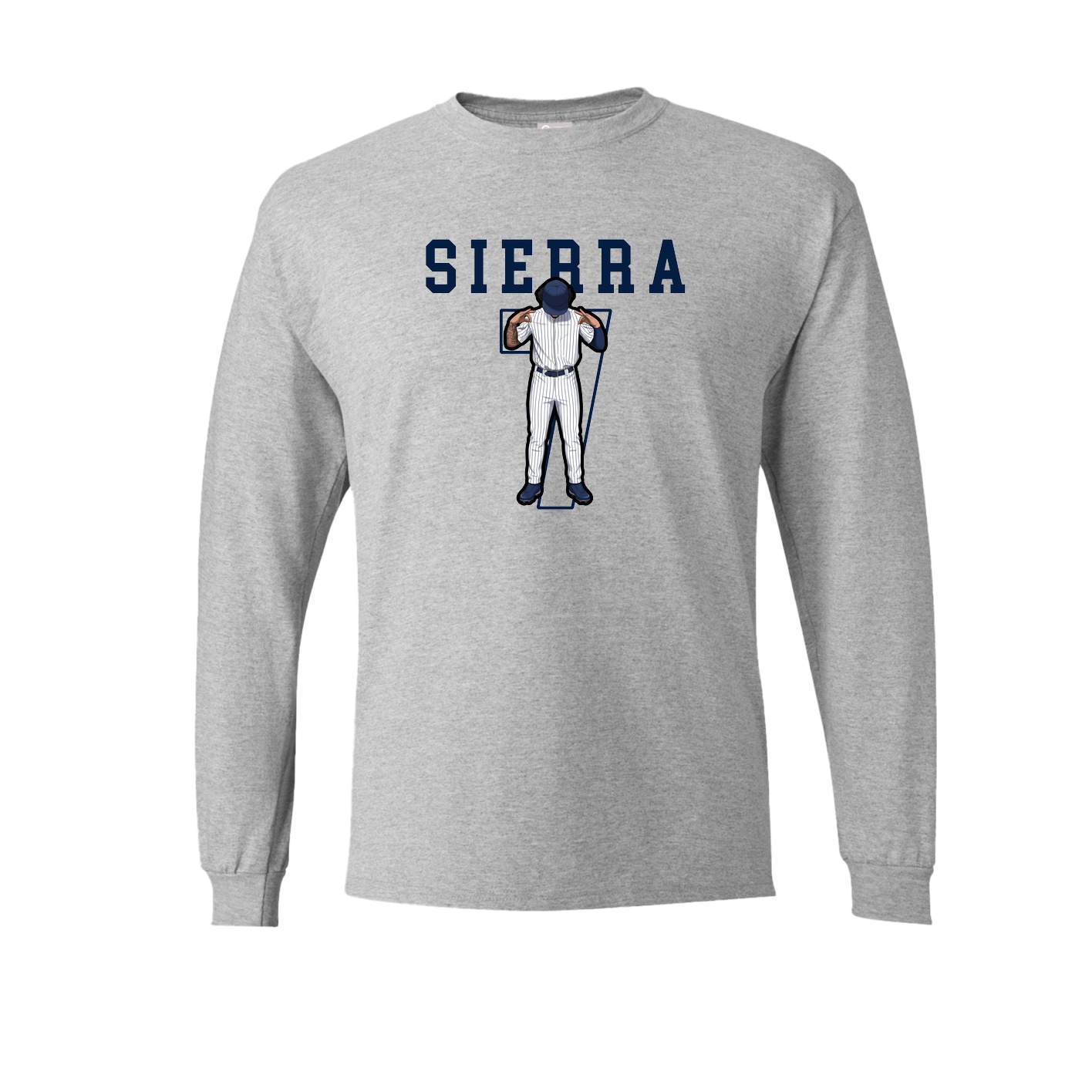 Long Sleeve Tee — Shirsey in Grey