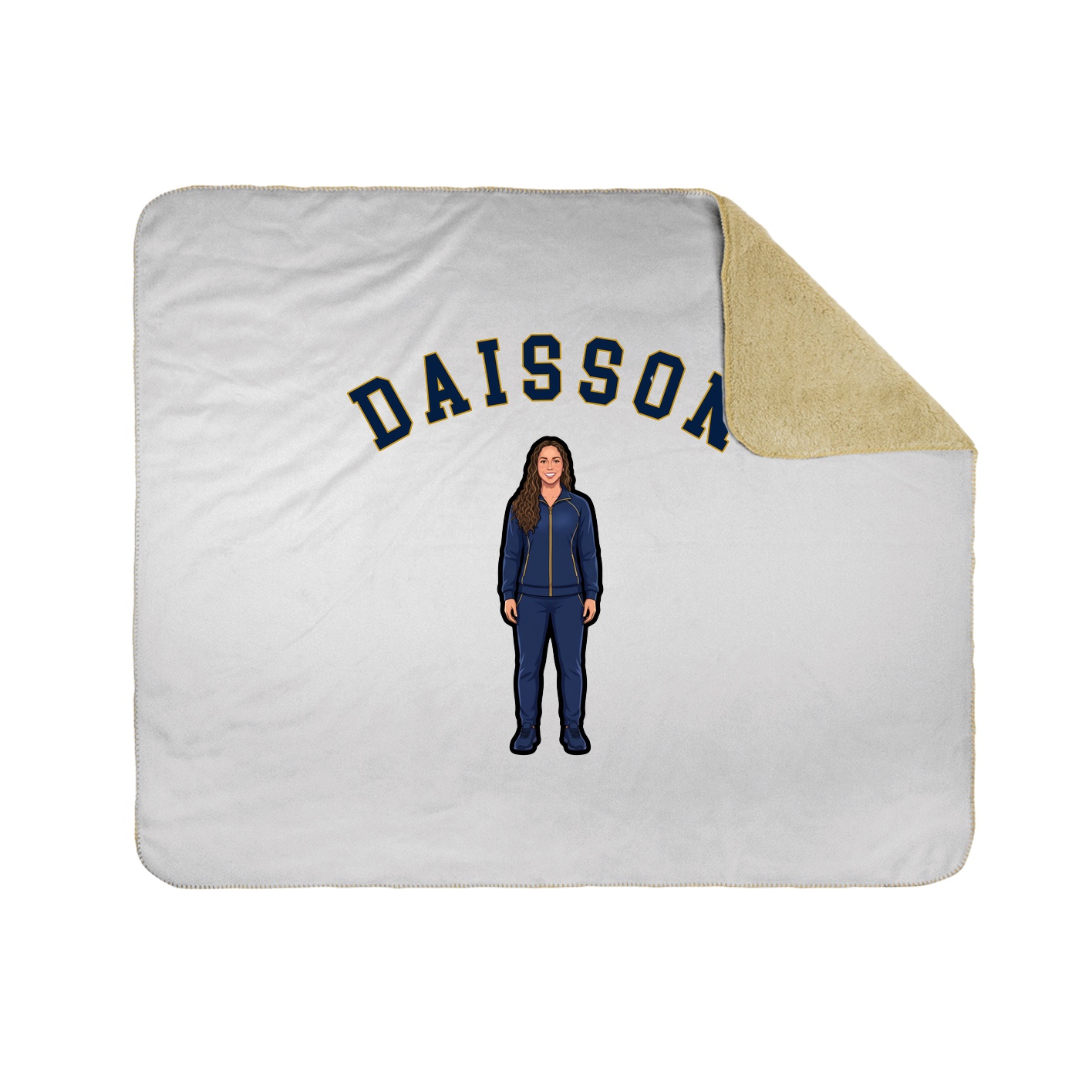 Throw Blanket — Shirsey Arch in White