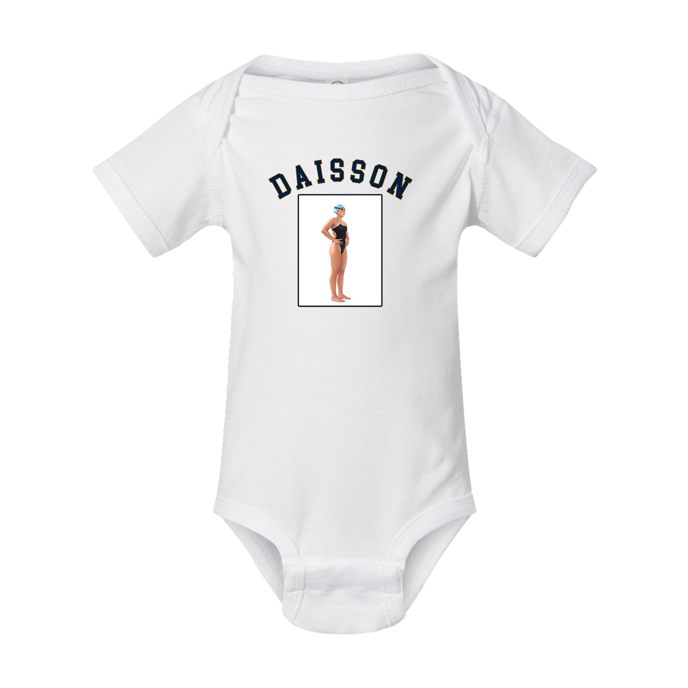 Baby Onesie — Shirsey Arch in White