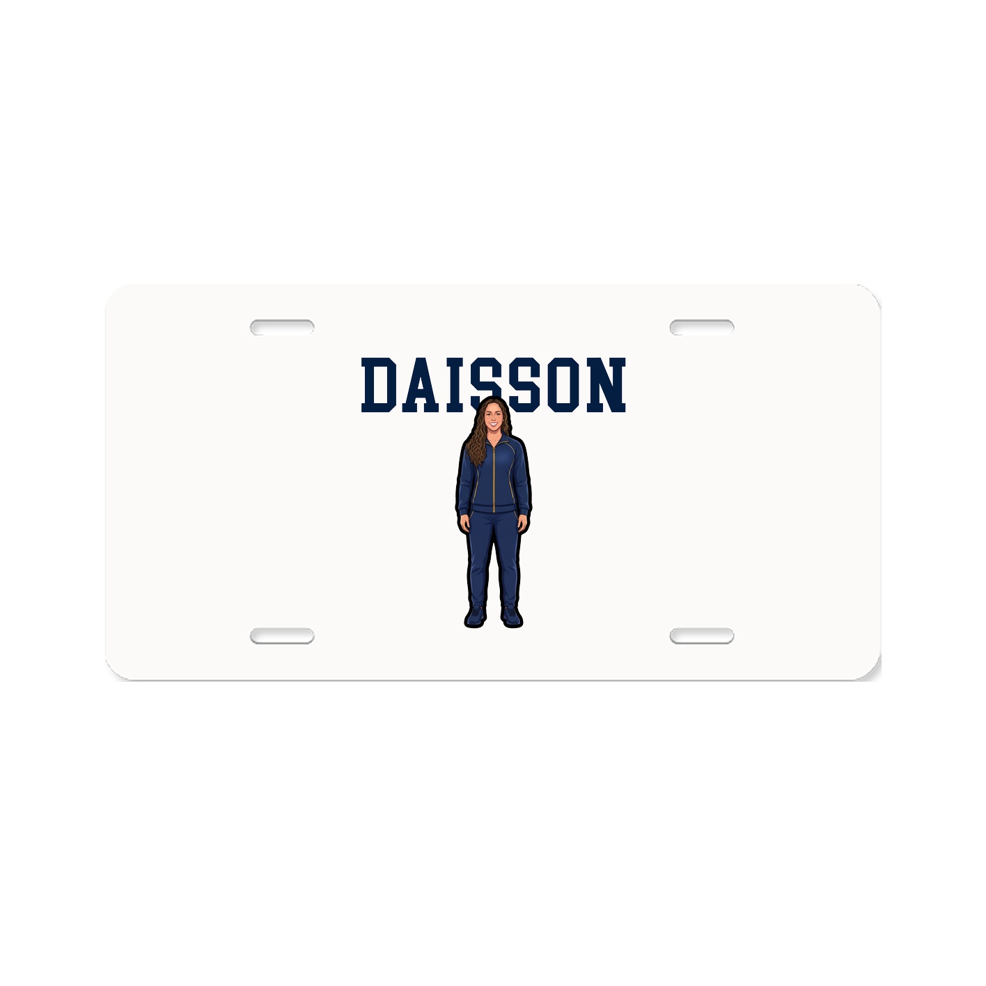 License Plate — Shirsey in Classic