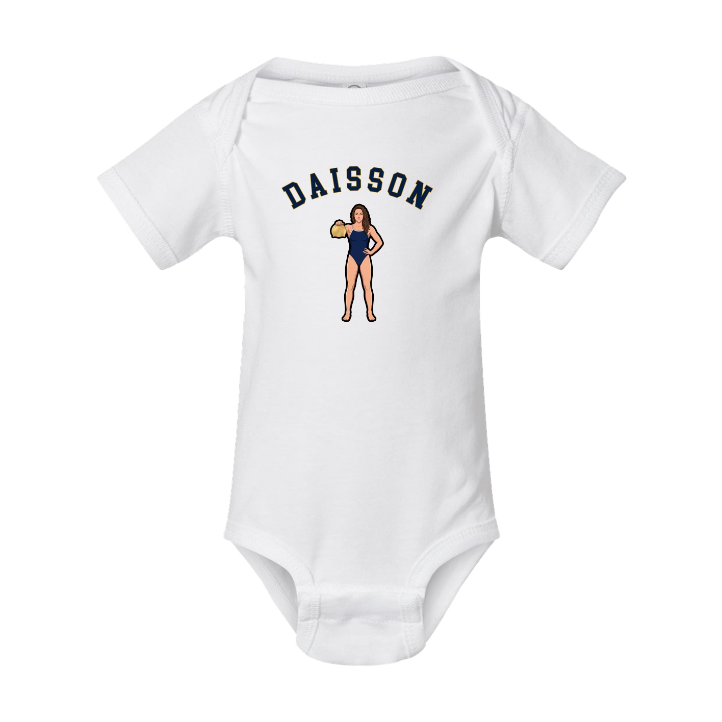 Baby Onesie — Shirsey Arch in White