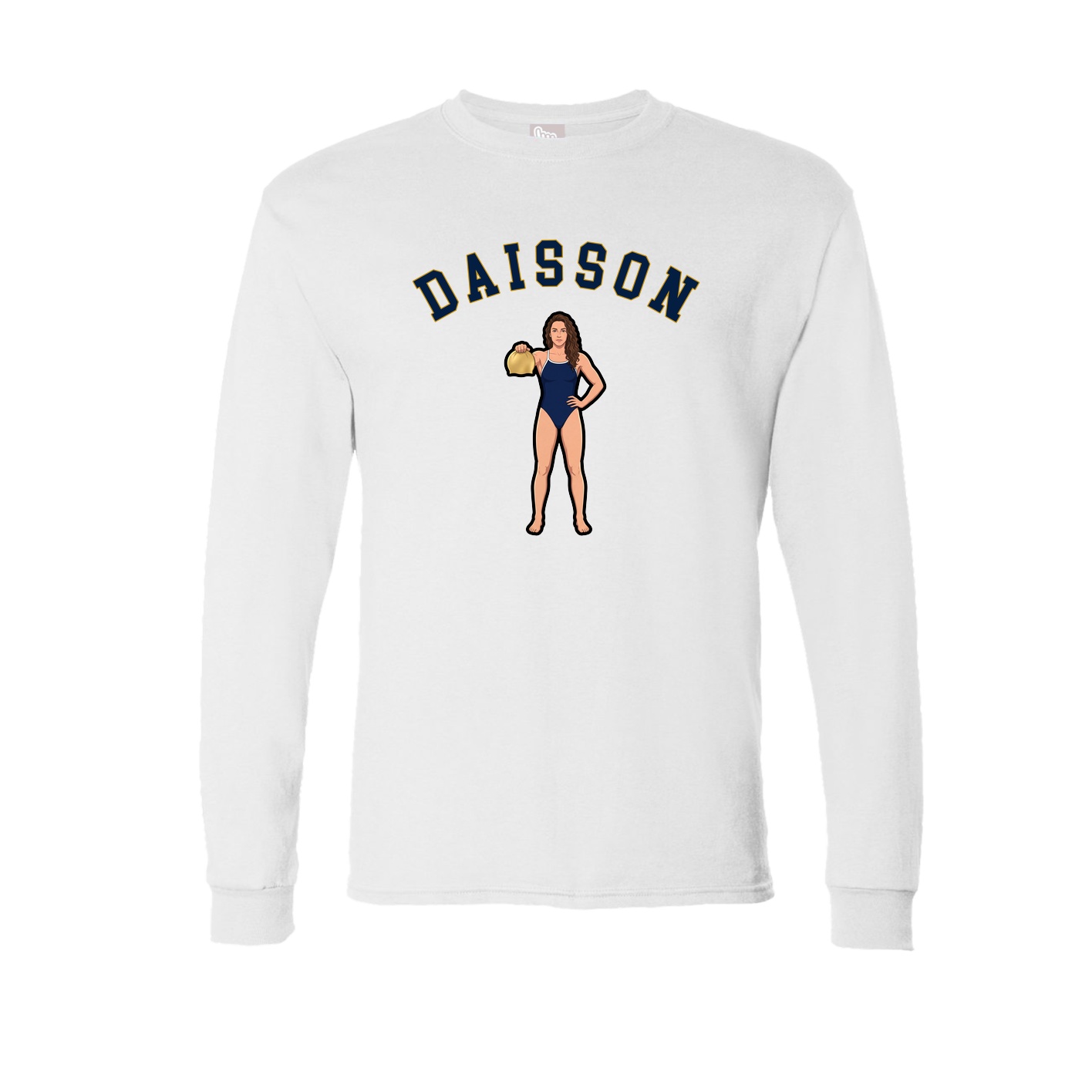 Long Sleeve Tee — Shirsey Arch in White