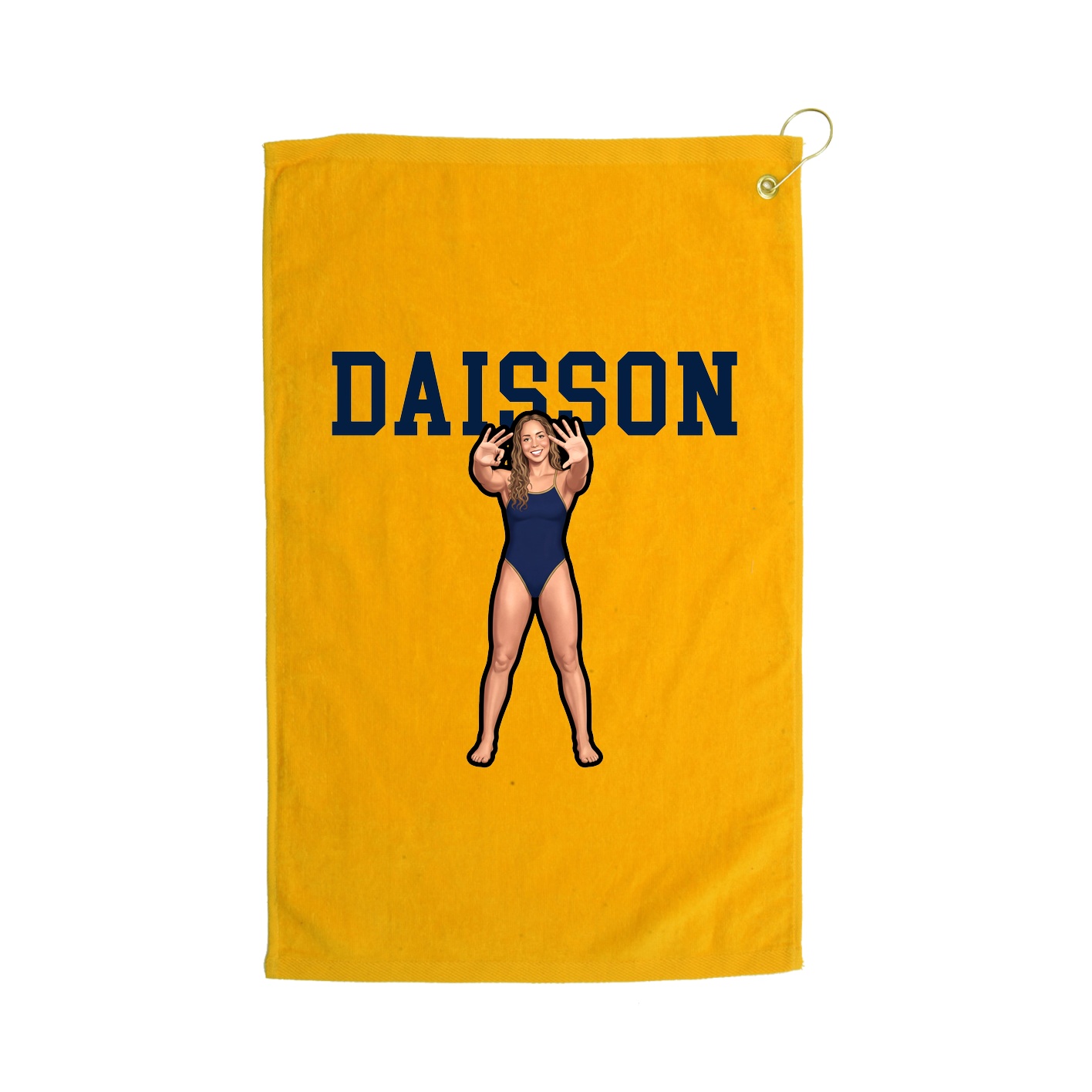 Golf Towel — Shirsey in Gold