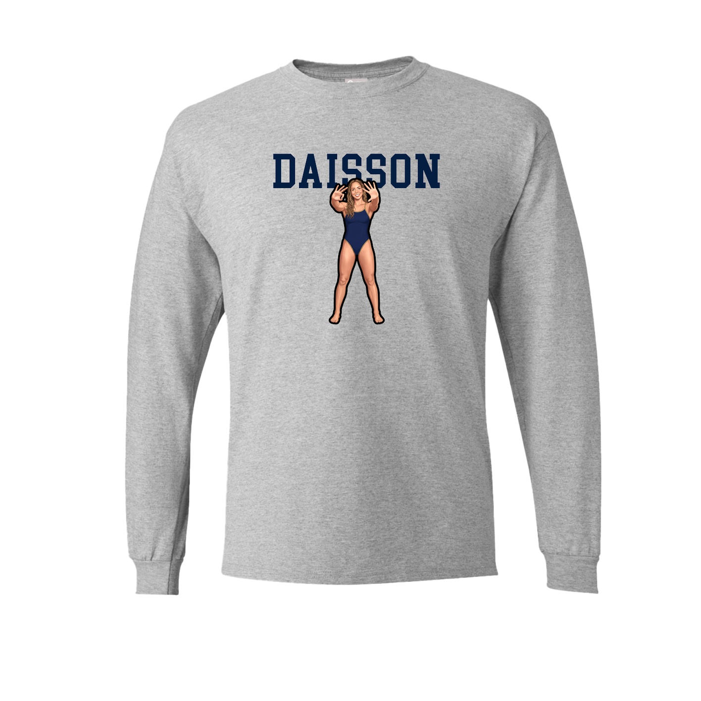 Long Sleeve Tee — Shirsey in Grey
