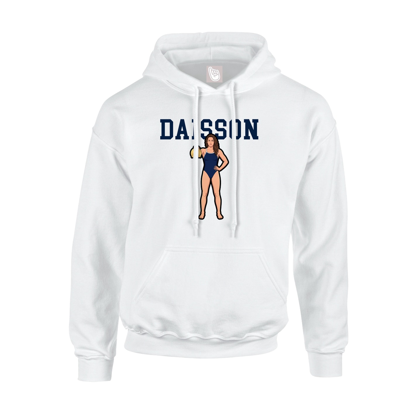 Youth Hoodie — Shirsey in White