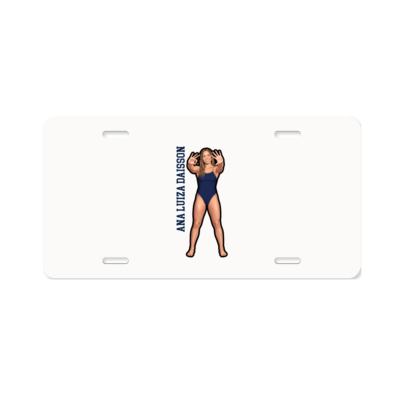Aluminum License Plate