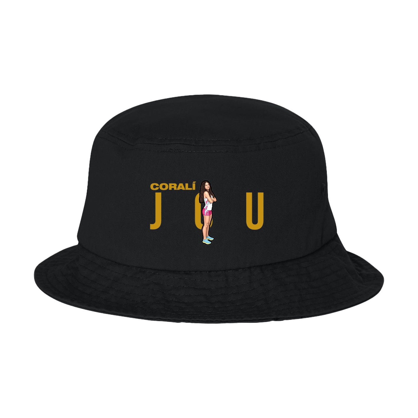 Bucket Cap — Player Name in Black