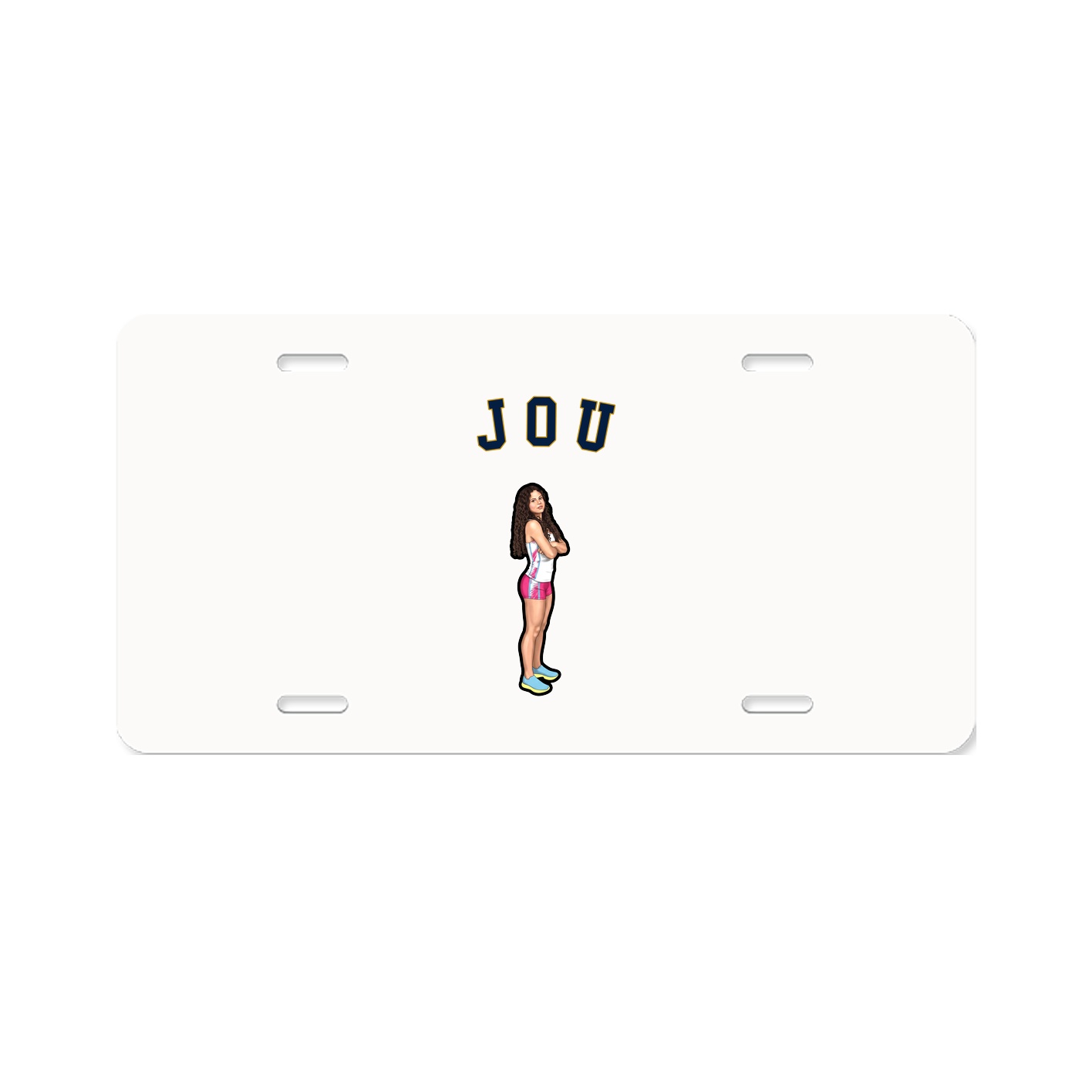 License Plate — Shirsey Arch in Classic