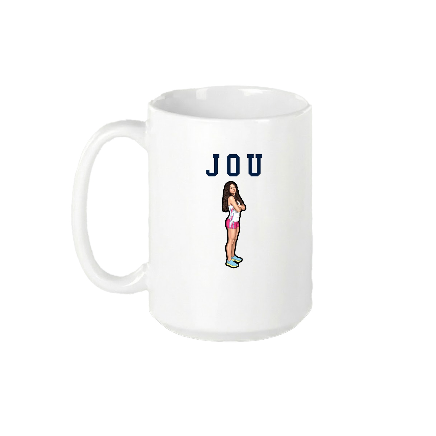 15oz Coffee Mug — Shirsey in White