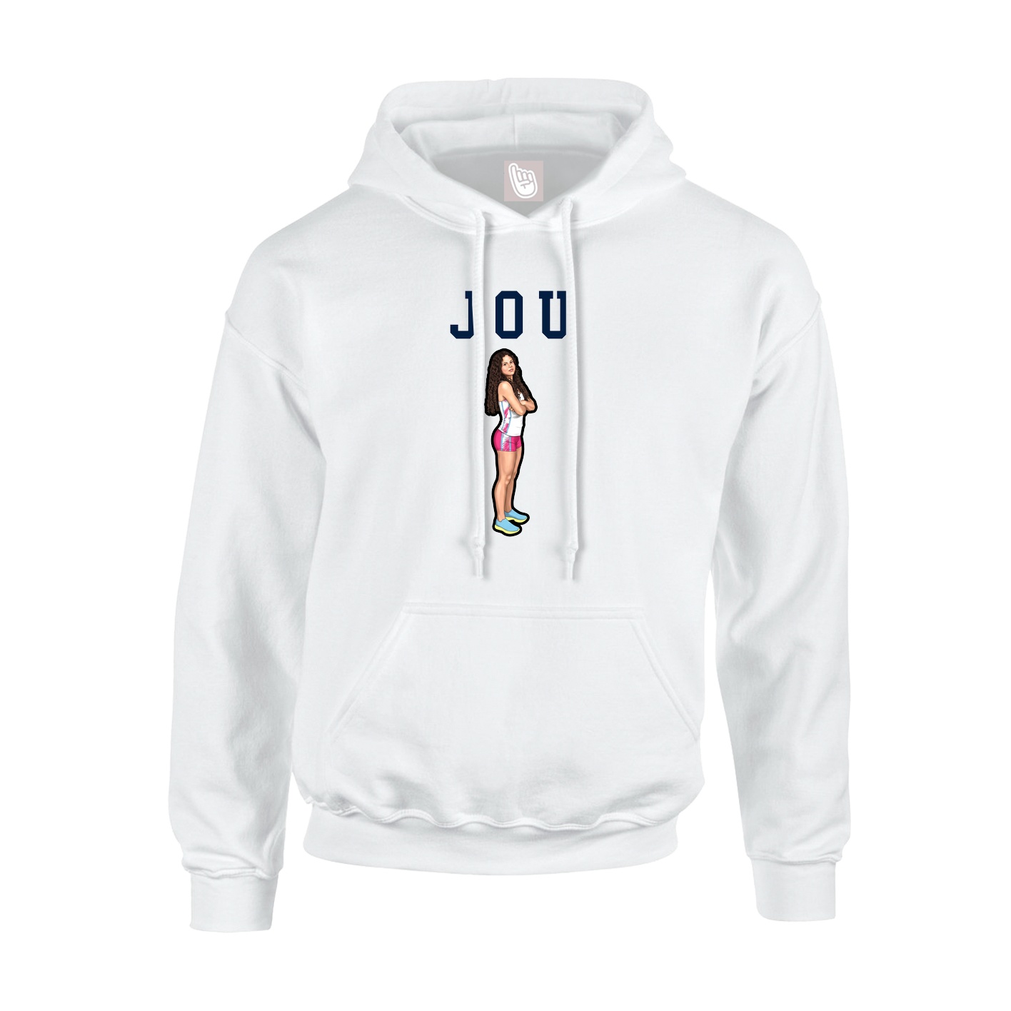 Youth Hoodie — Shirsey in White