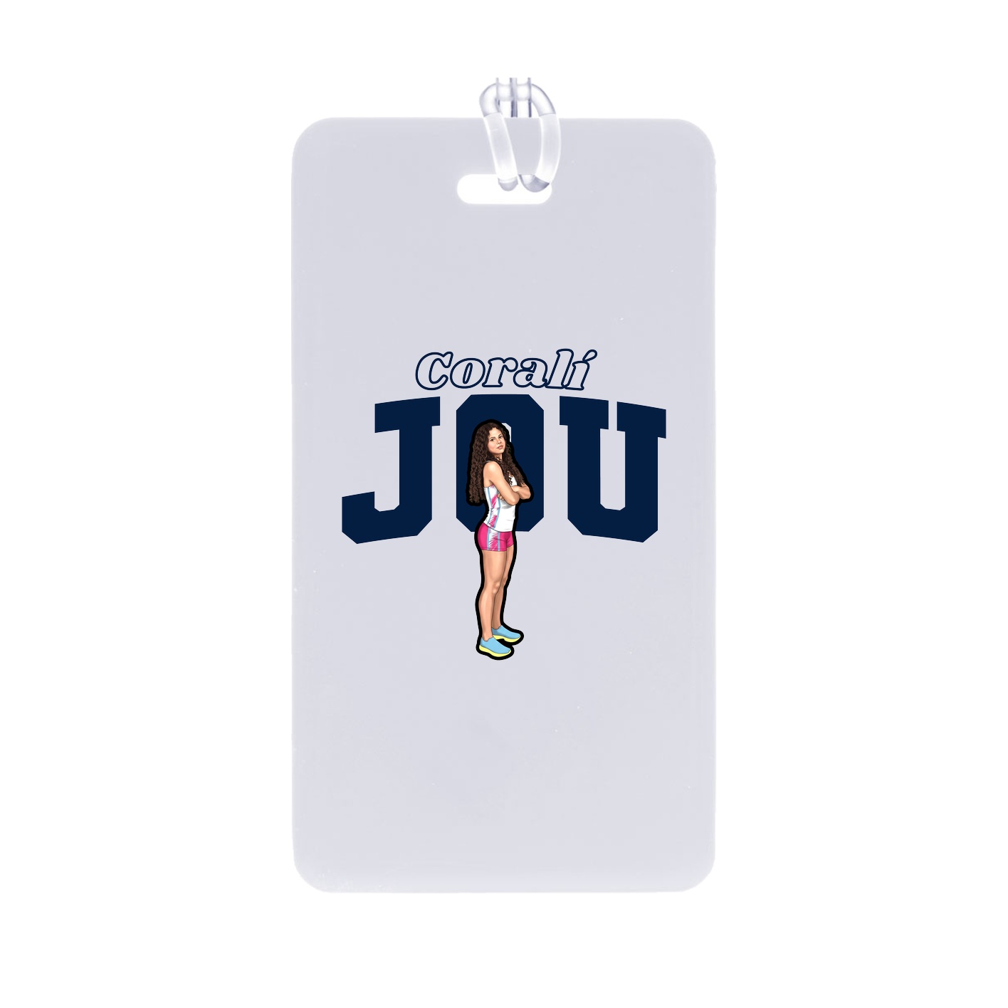 Bag Tag — Name Arch in Classic