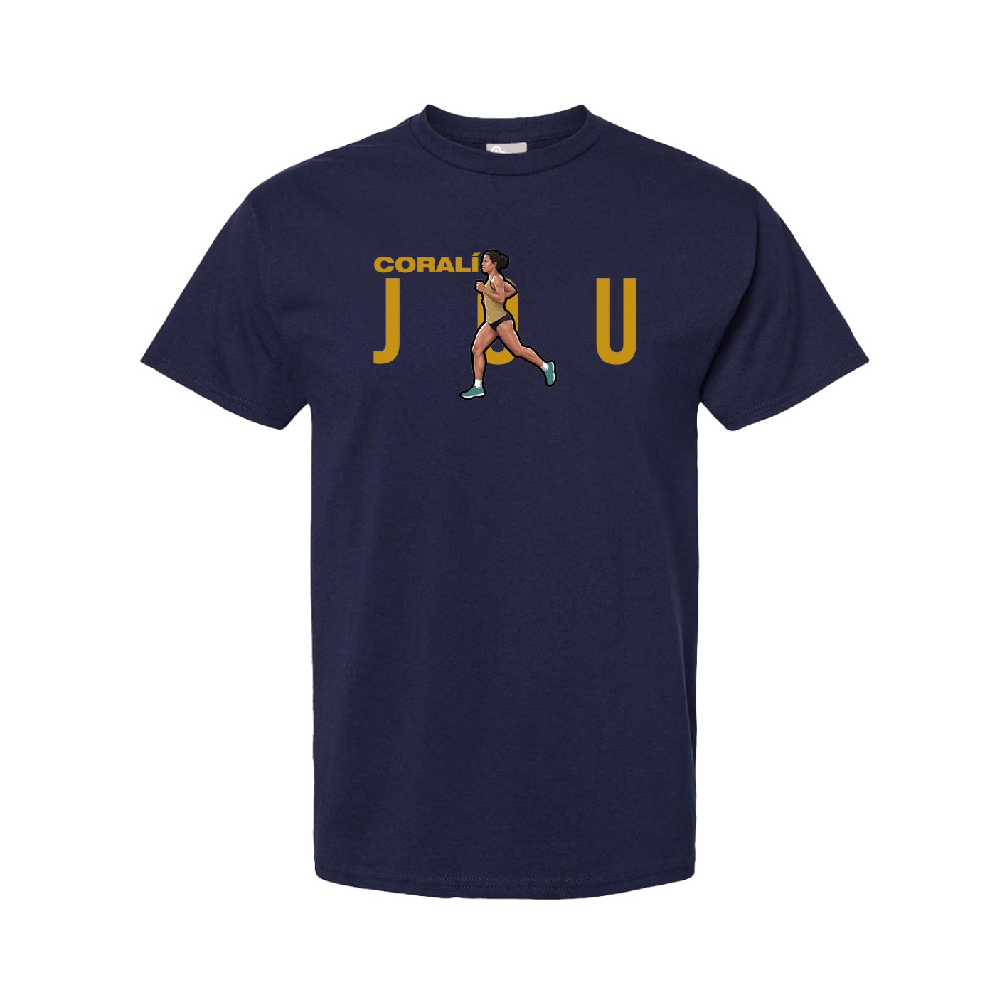 Tee — Player Name in Navy