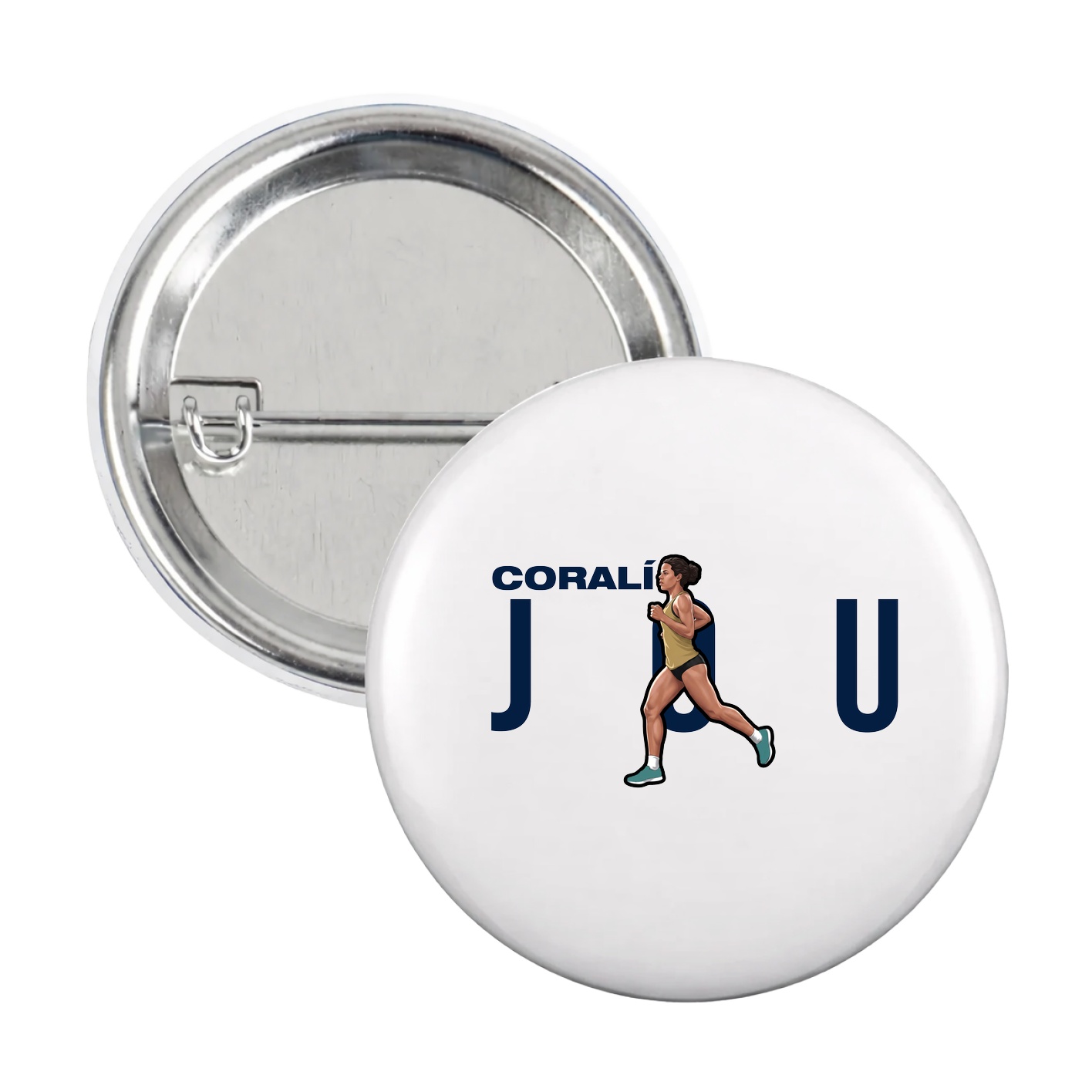 Game Day Button — Player Name in White