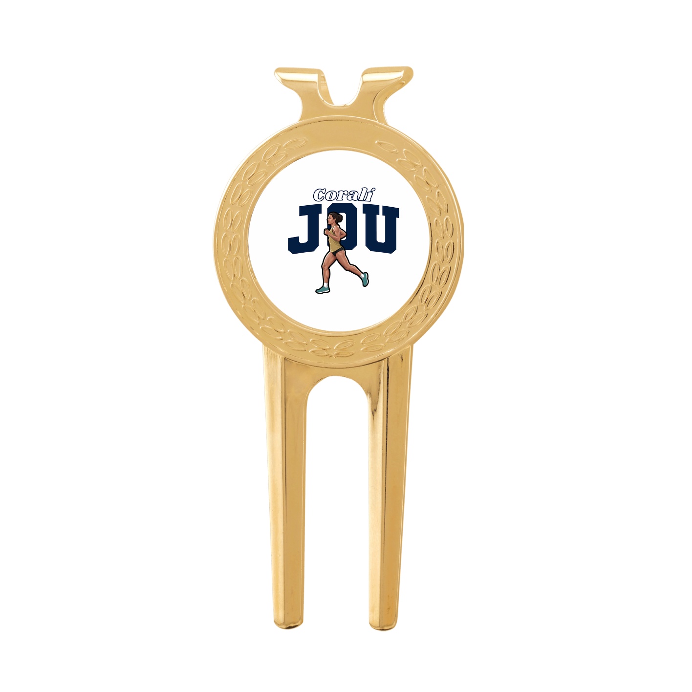 Divot Tool with Ball Marker — Name Arch in Classic