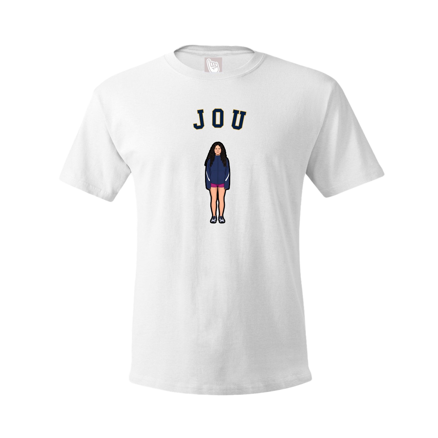 Youth Tee — Shirsey Arch in White
