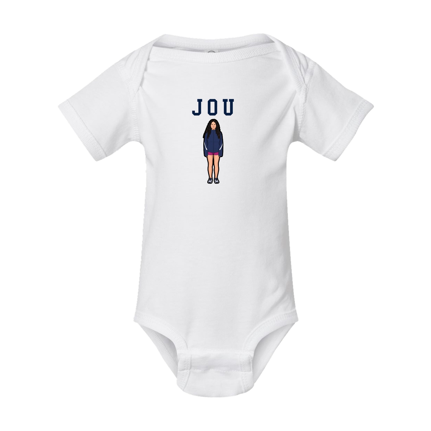 Baby Onesie — Shirsey in White