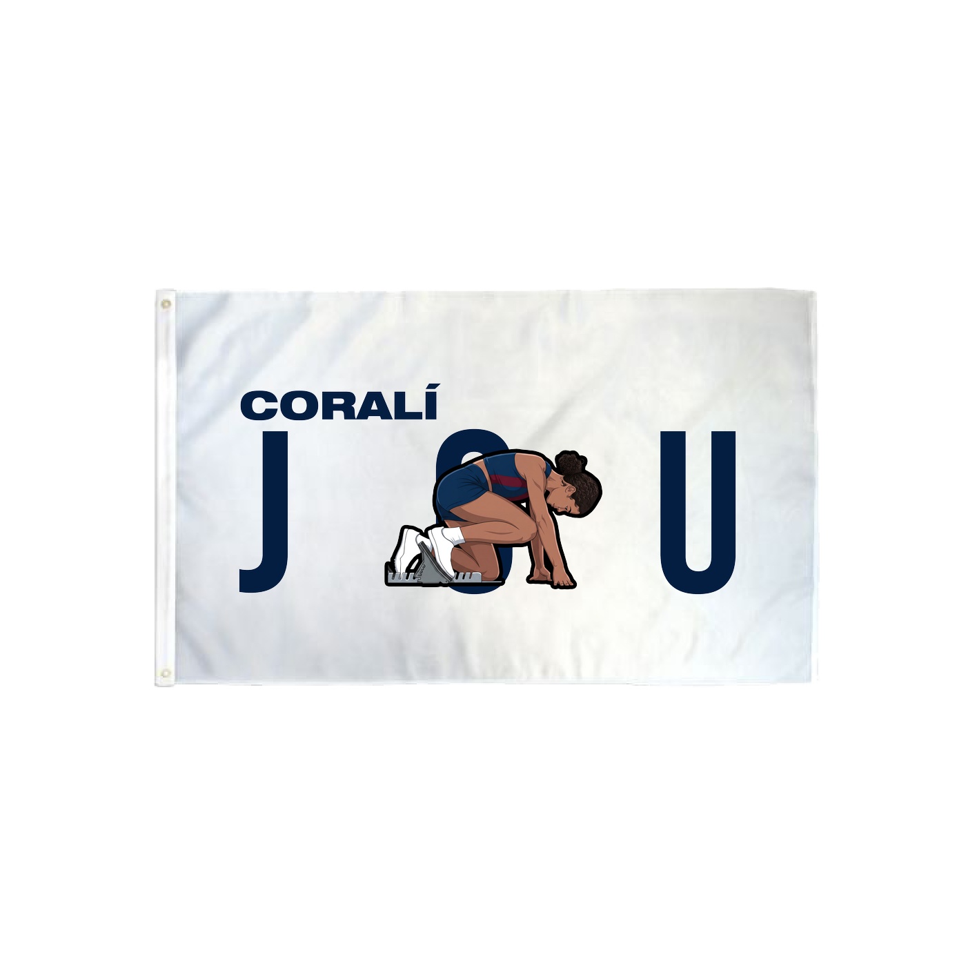 3x5 Flag — Player Name in Classic