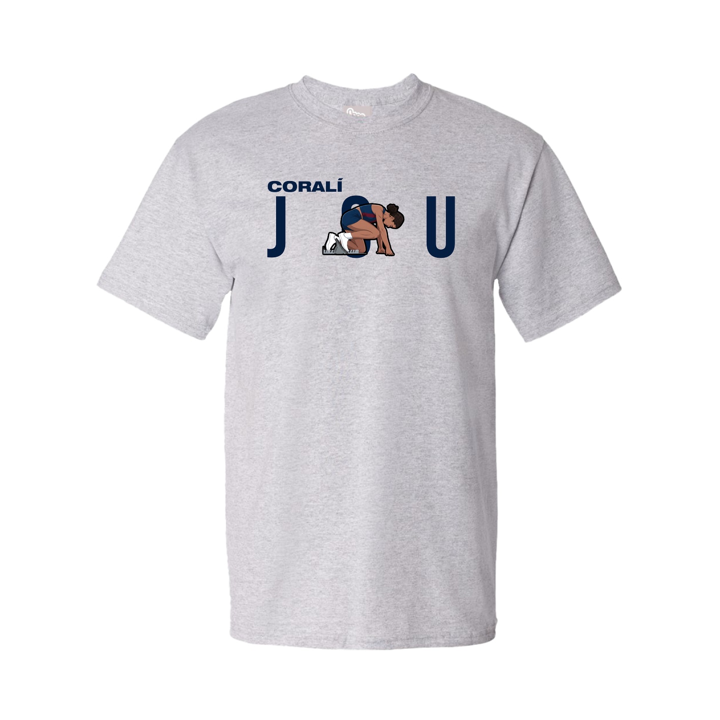 Youth Tee — Player Name in Grey