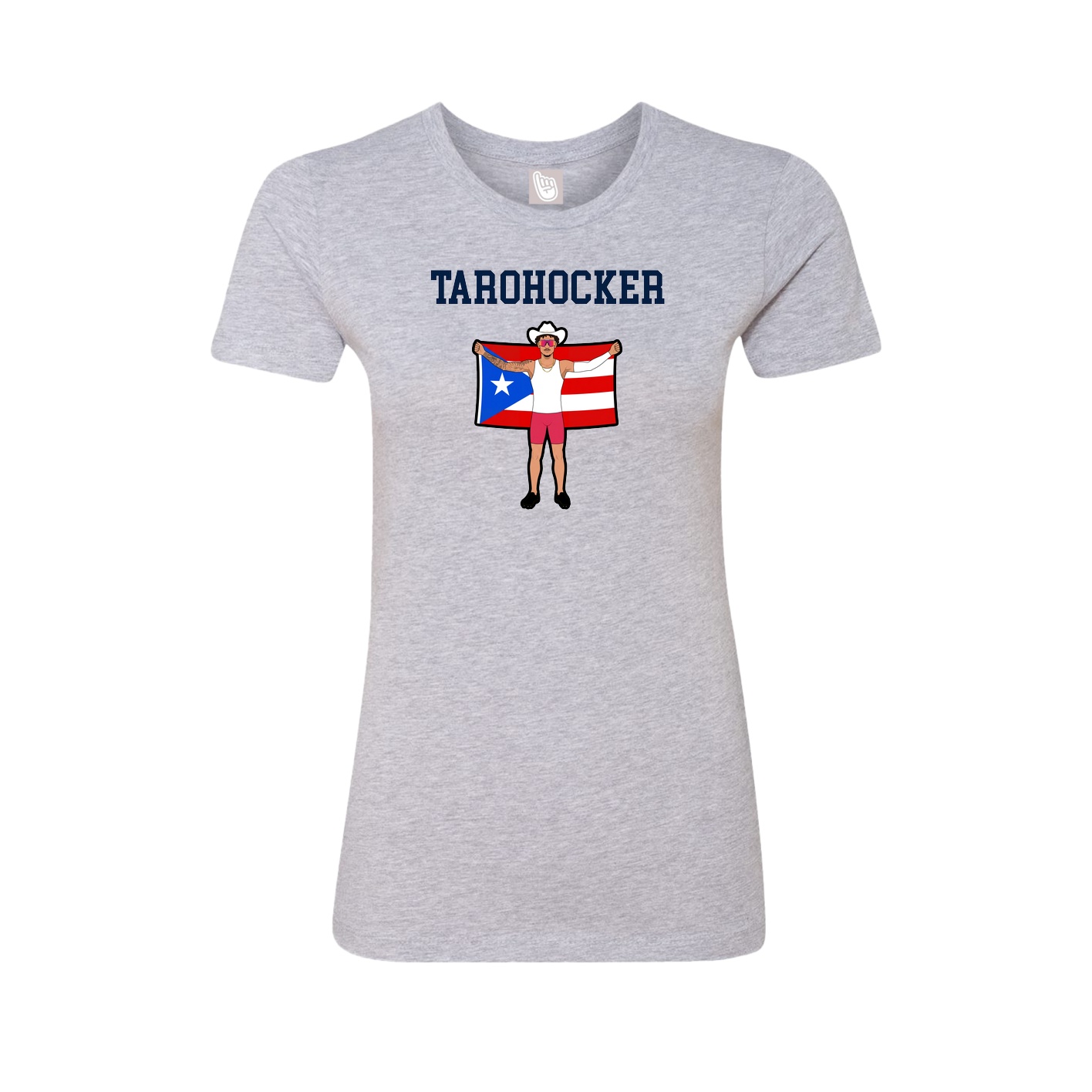 Fitted Women's Tee — Shirsey in Grey