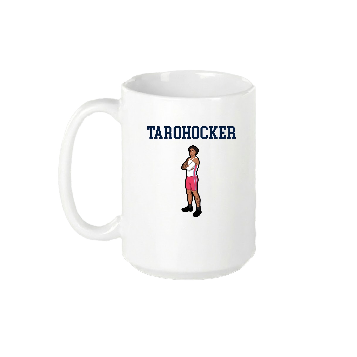 15oz Coffee Mug — Shirsey in White