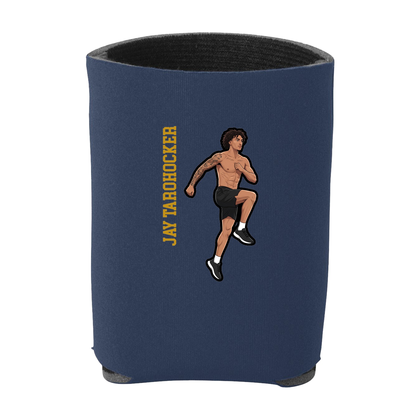 Can Holder — Name Vertical in Navy