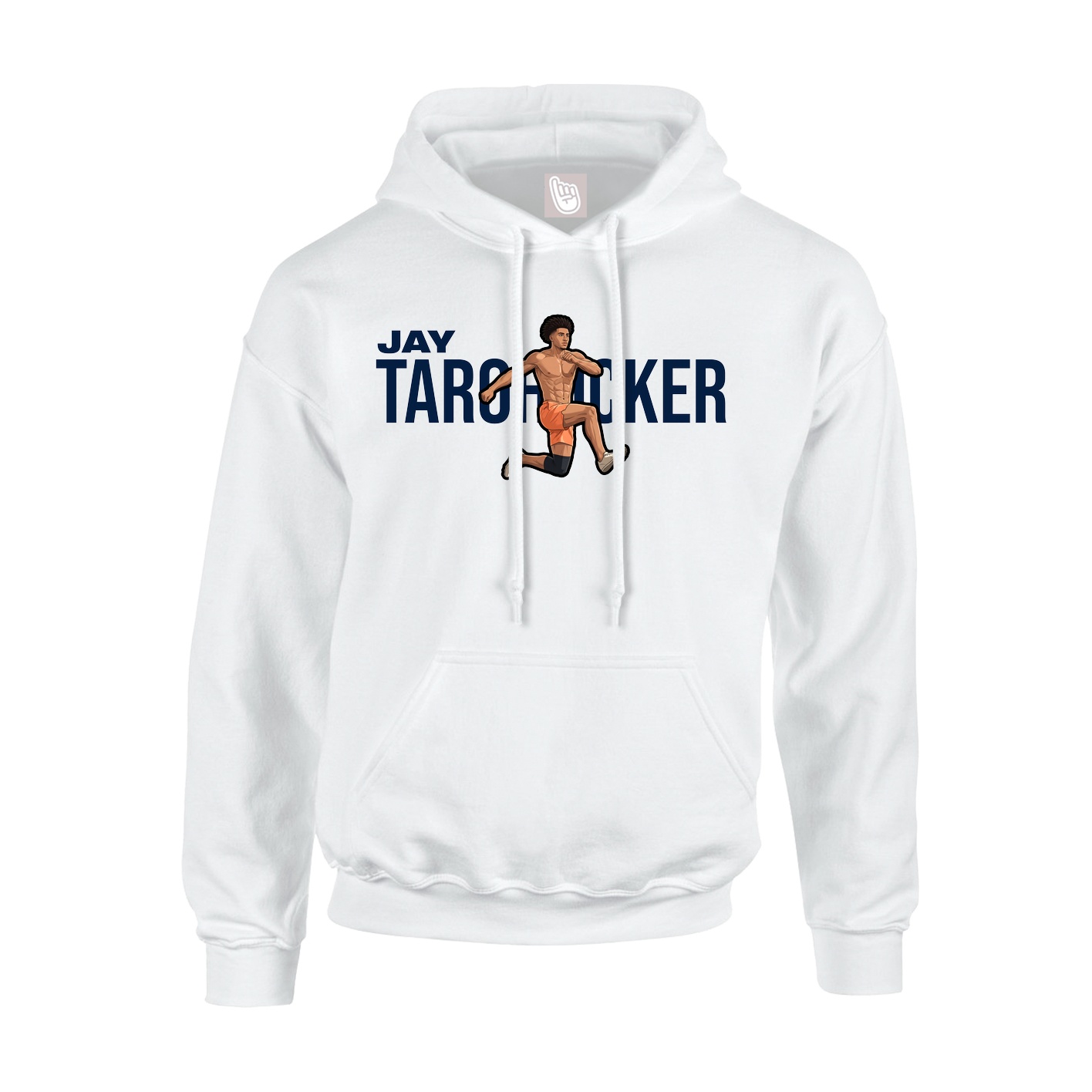 Hoodie — Player Name in White