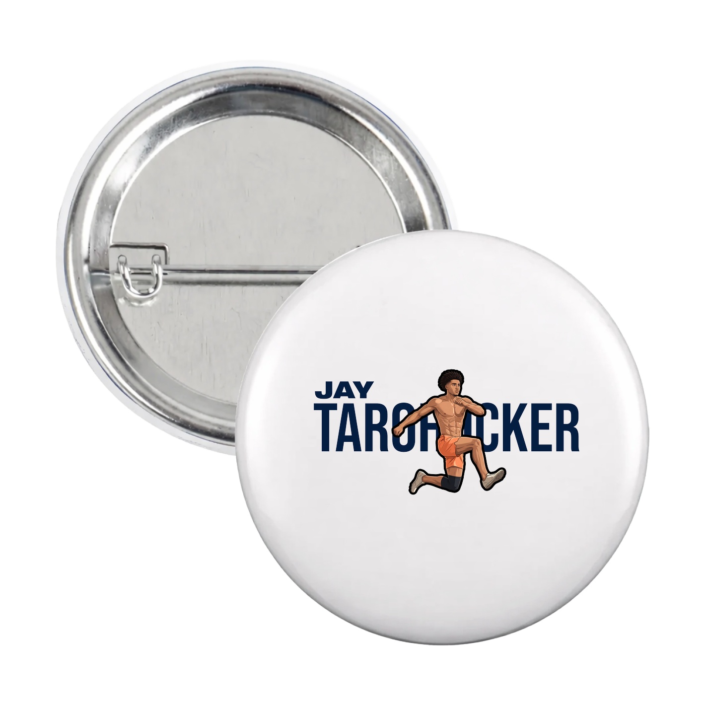 Game Day Button — Player Name in White