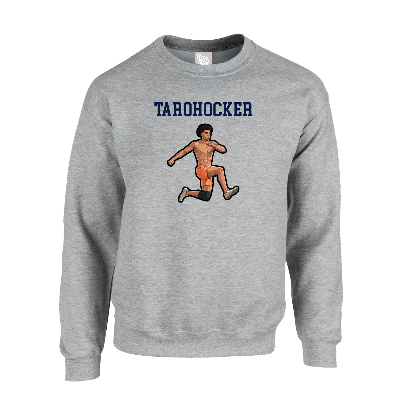 Fleece Crew — Shirsey in Grey