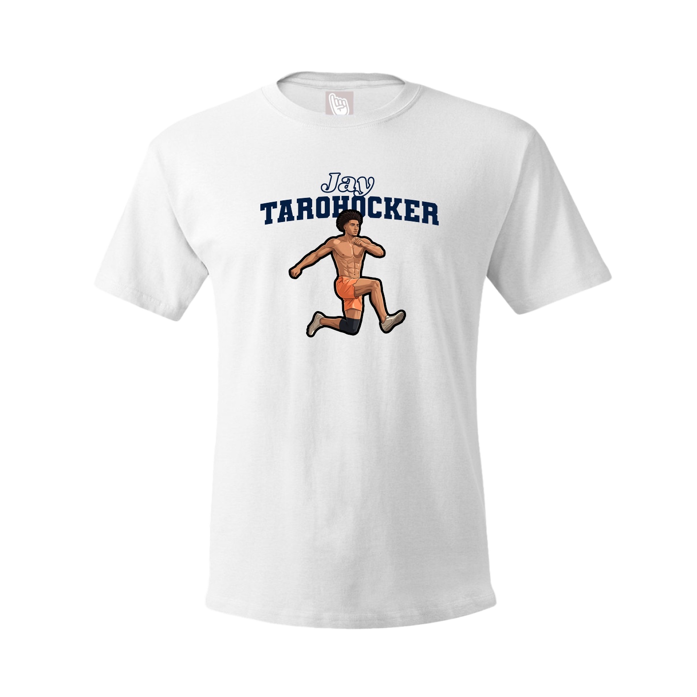 Tee — Name Arch in White