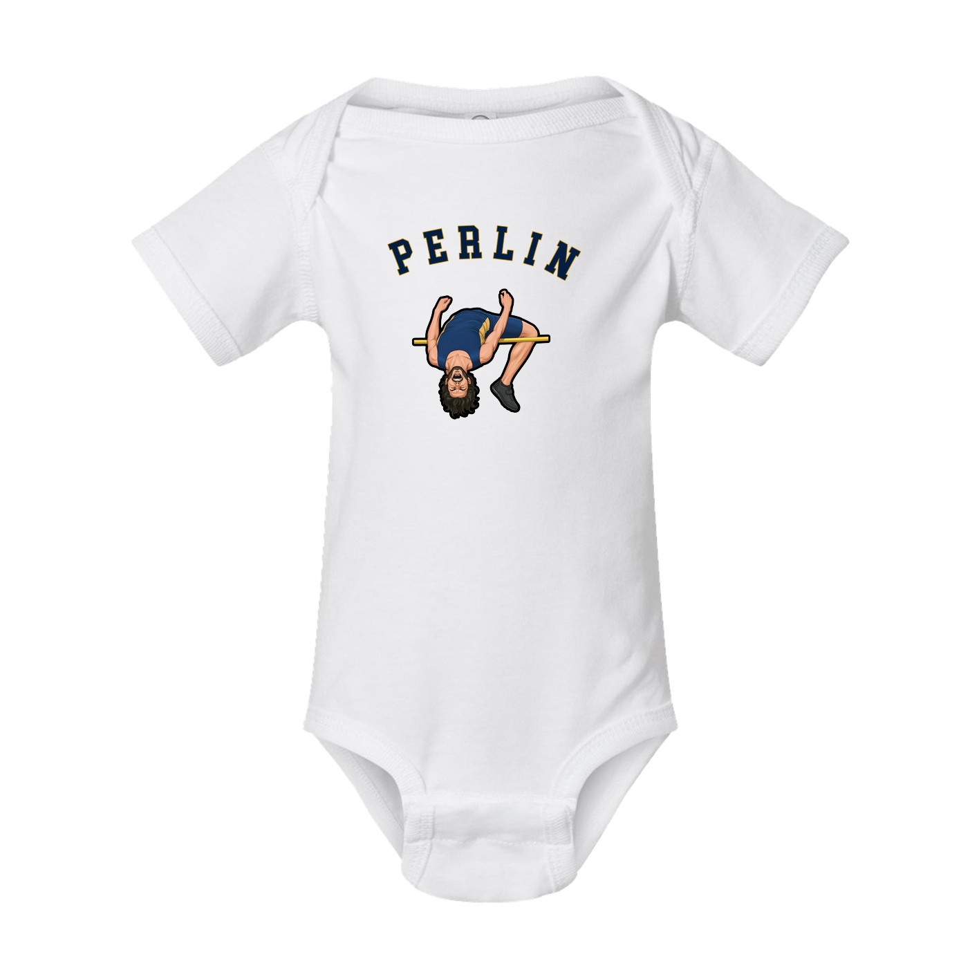 Baby Onesie — Shirsey Arch in White