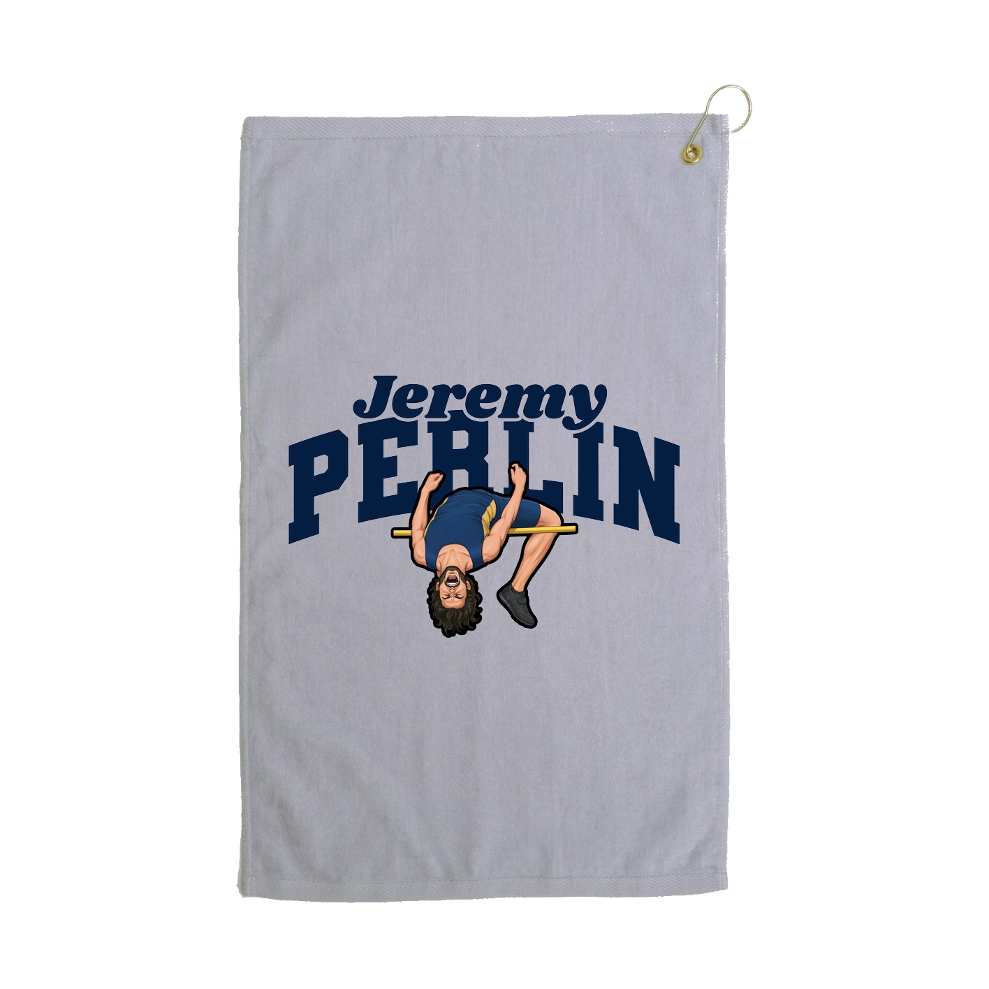Golf Towel — Signature Arch in Grey