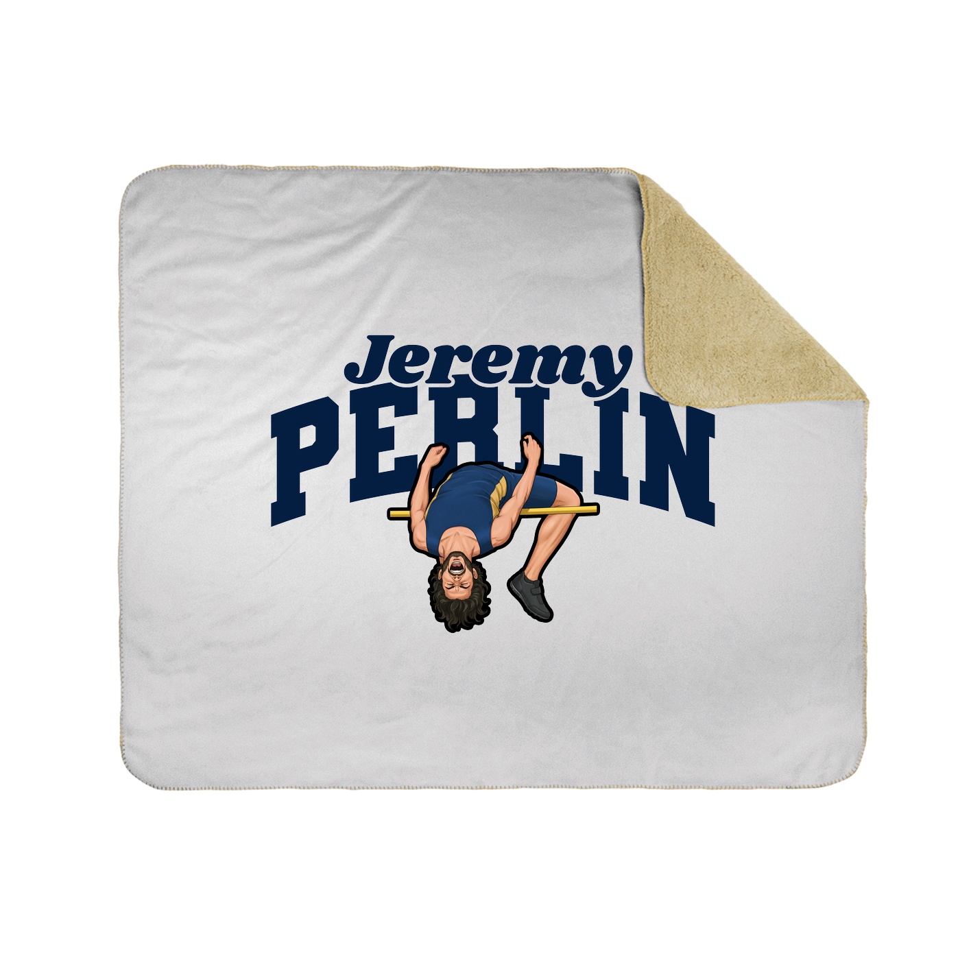 Throw Blanket — Signature Arch in White