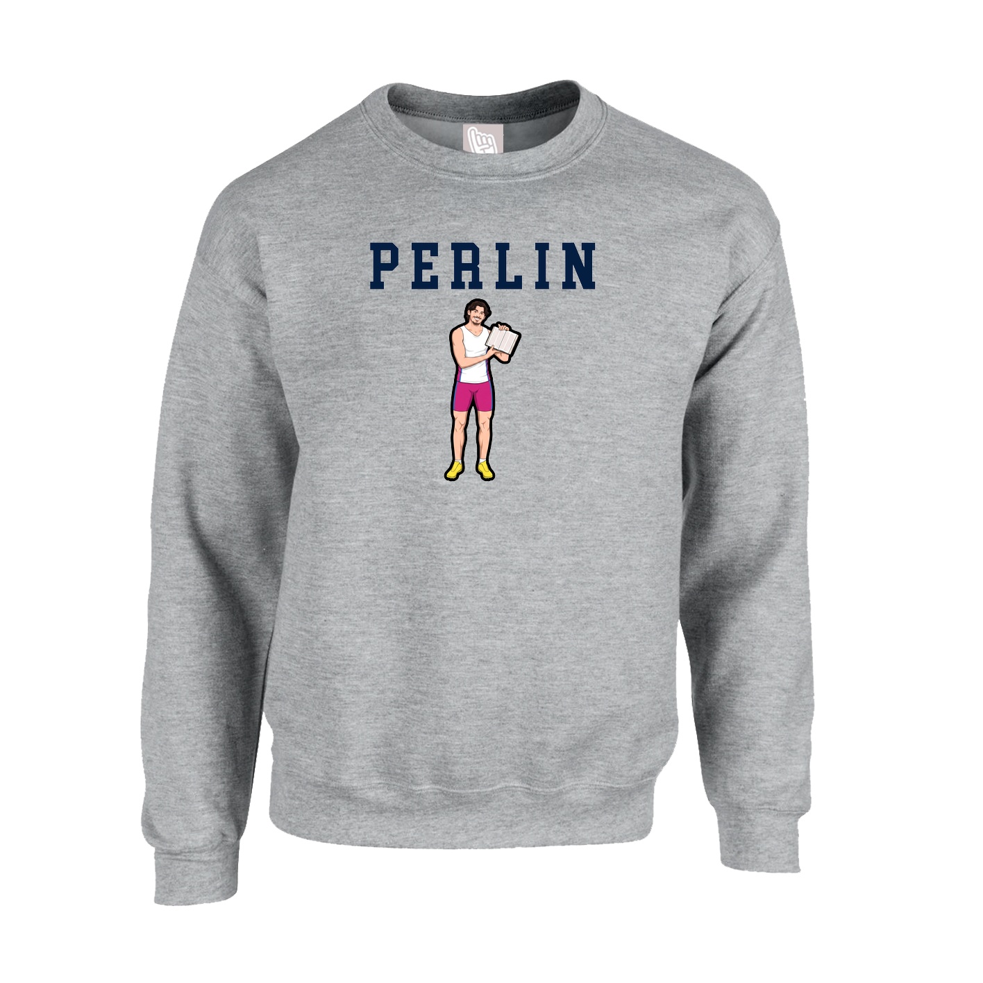 Fleece Crew — Shirsey in Grey
