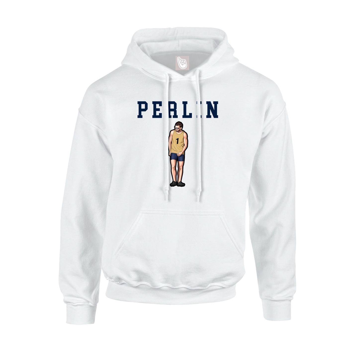 Hoodie — Shirsey in White