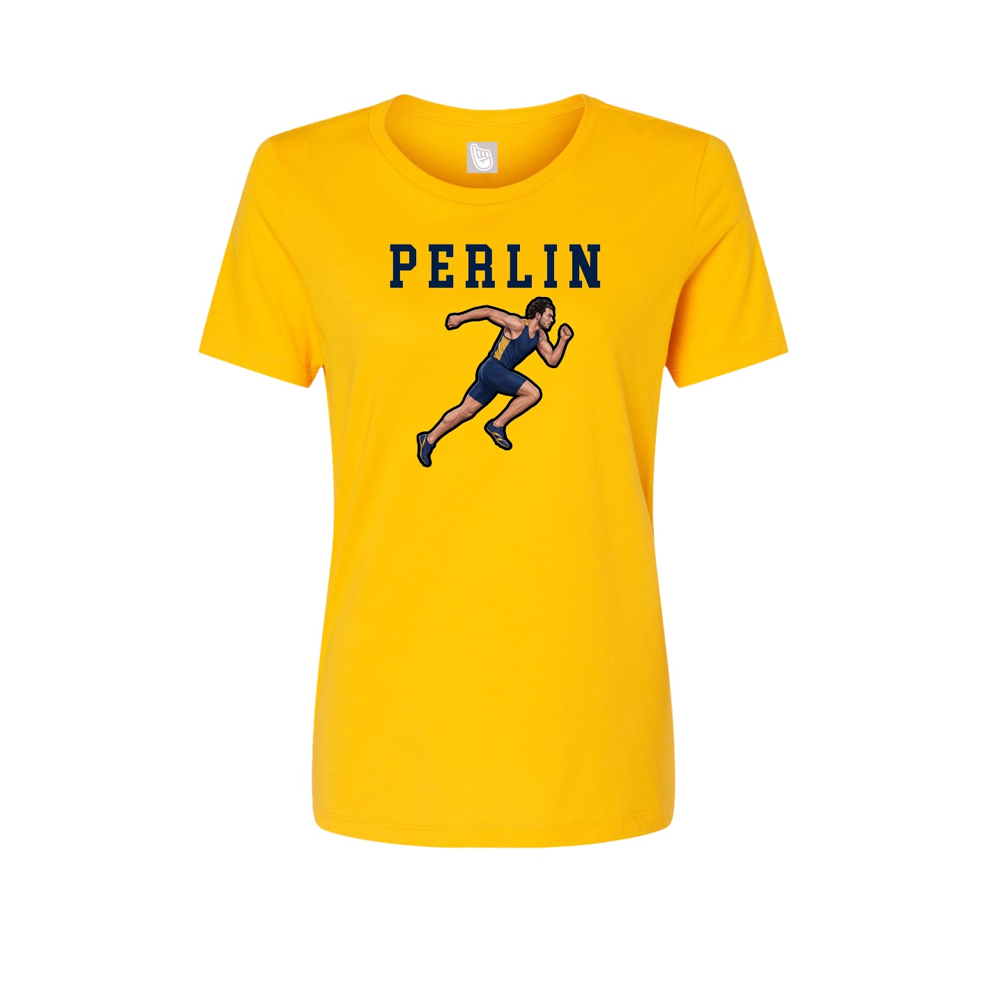 Fitted Women's Tee — Shirsey in Gold