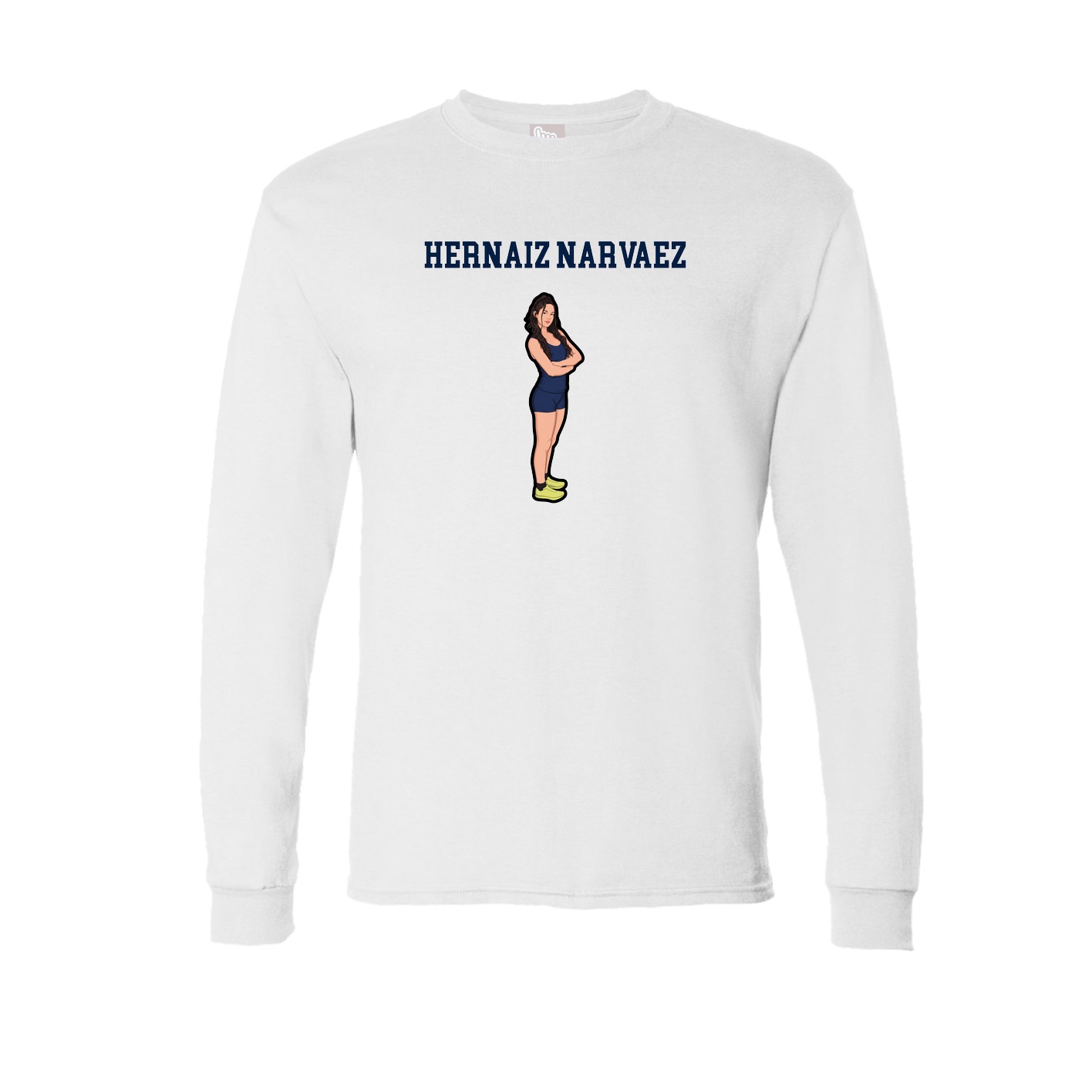 Long Sleeve Tee — Shirsey in White