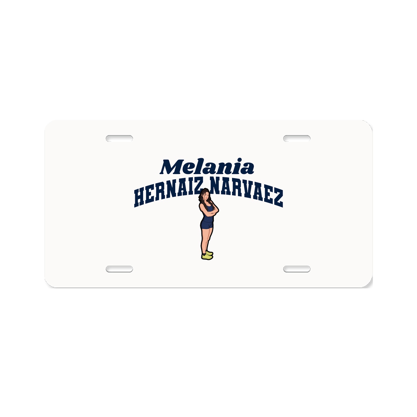 License Plate — Signature Arch in Classic