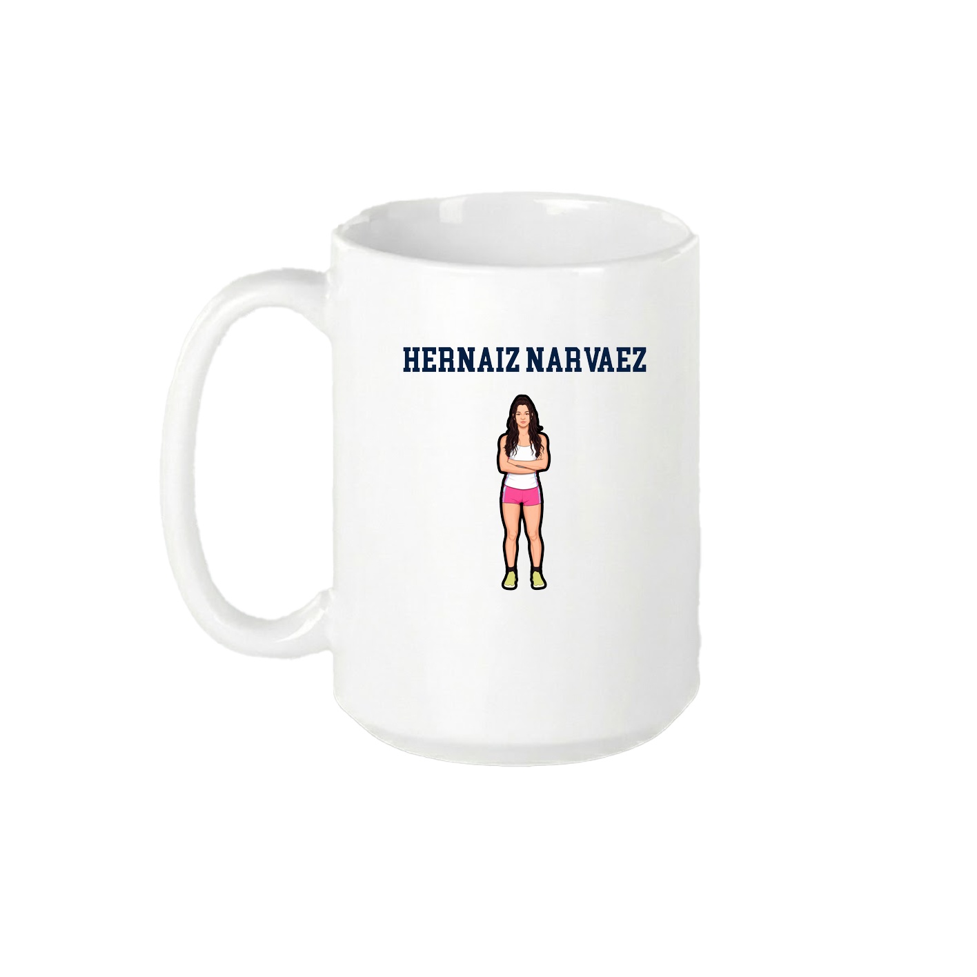 15oz Coffee Mug — Shirsey in White