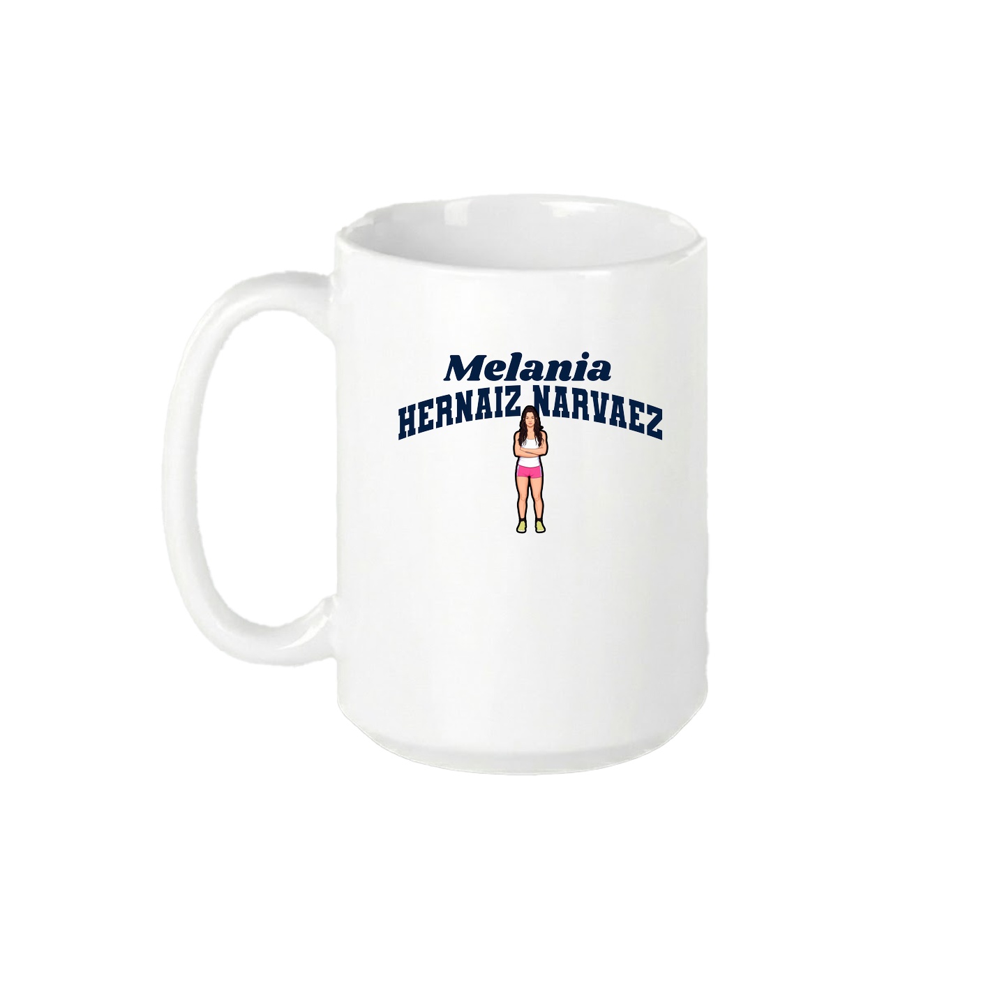 15oz Coffee Mug — Signature Arch in White