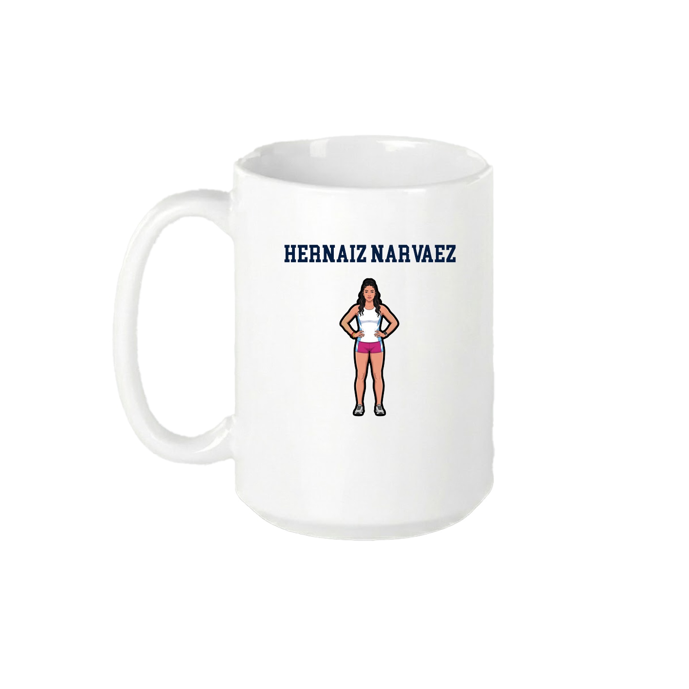 15oz Coffee Mug — Shirsey in White