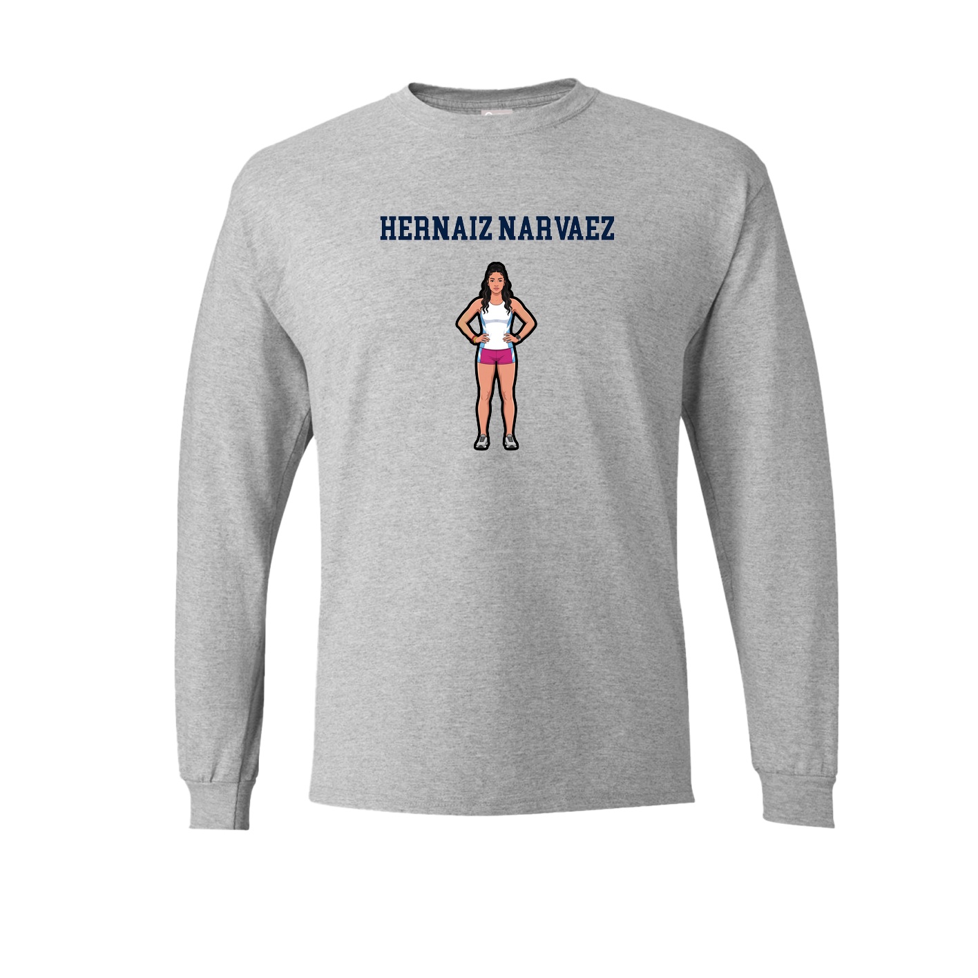 Long Sleeve Tee — Shirsey in Grey