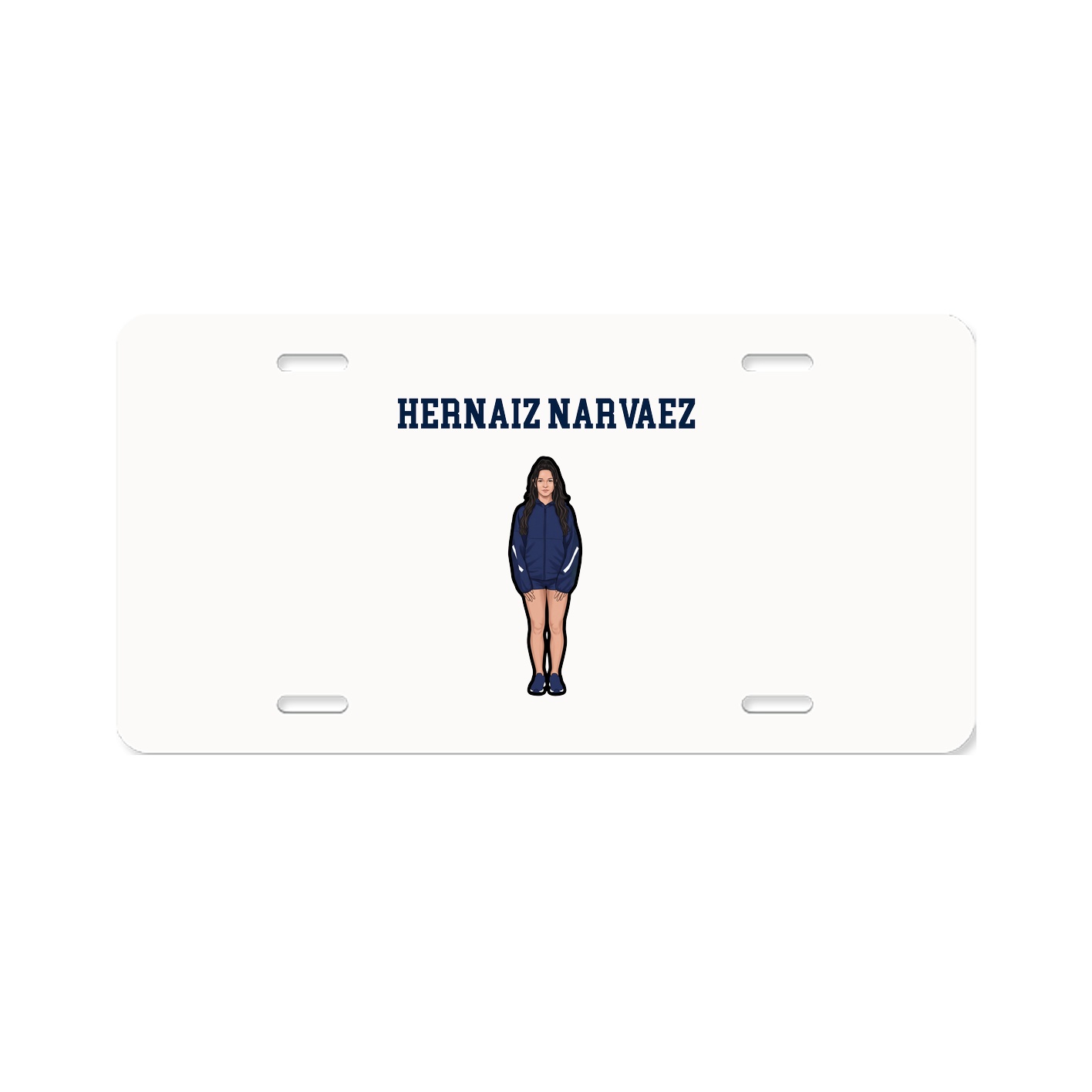 License Plate — Shirsey in Classic