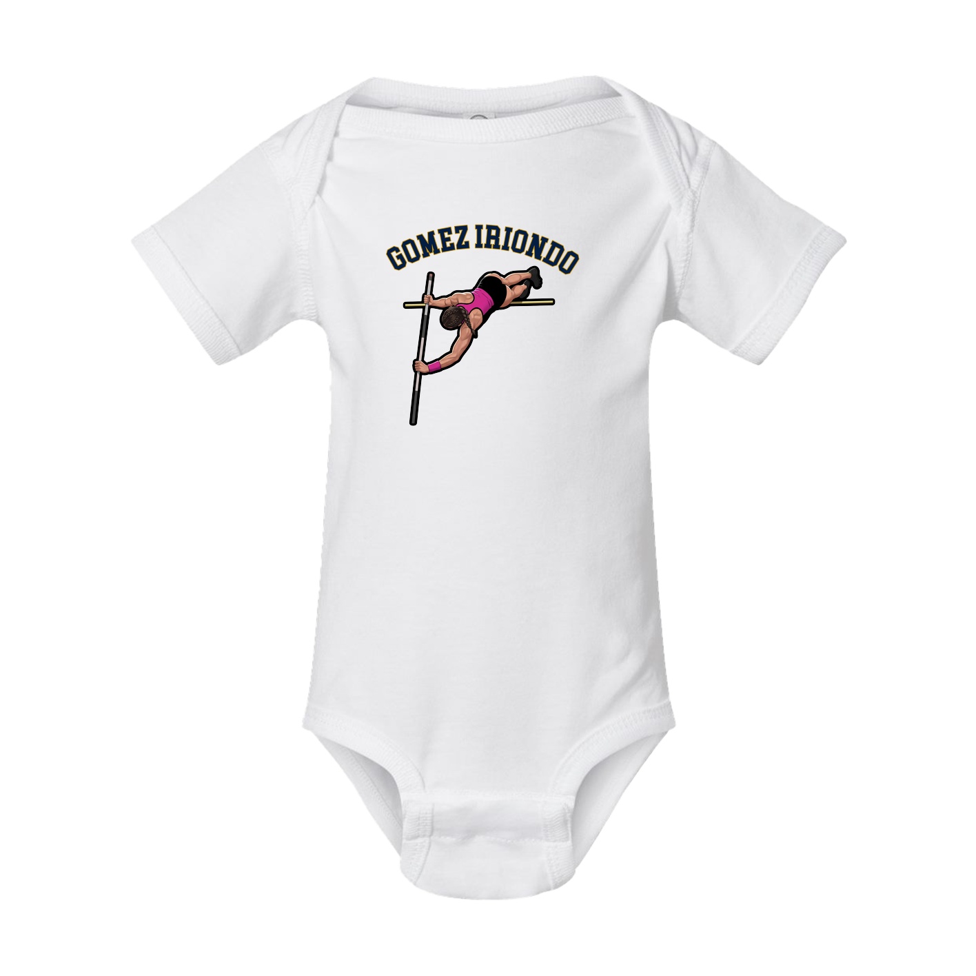 Baby Onesie — Shirsey Arch in White