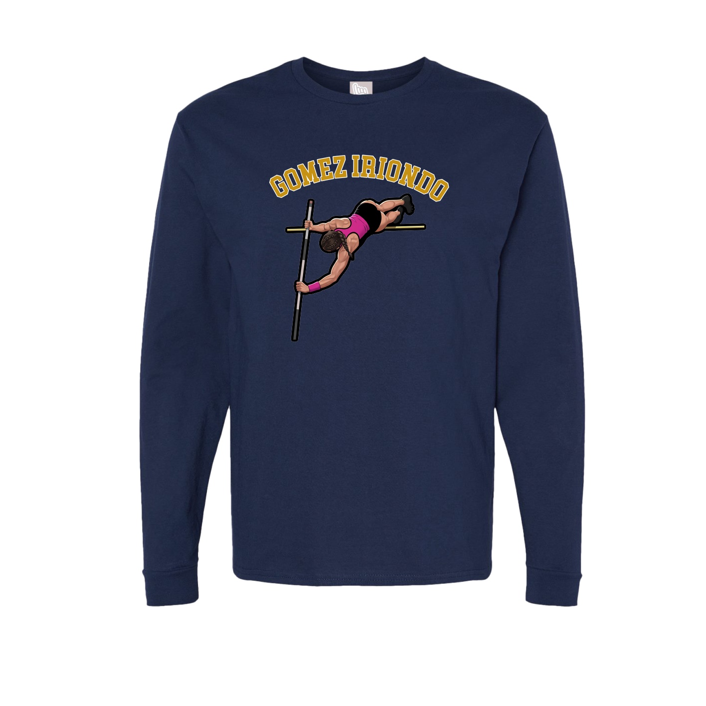 Long Sleeve Tee — Shirsey Arch in Navy