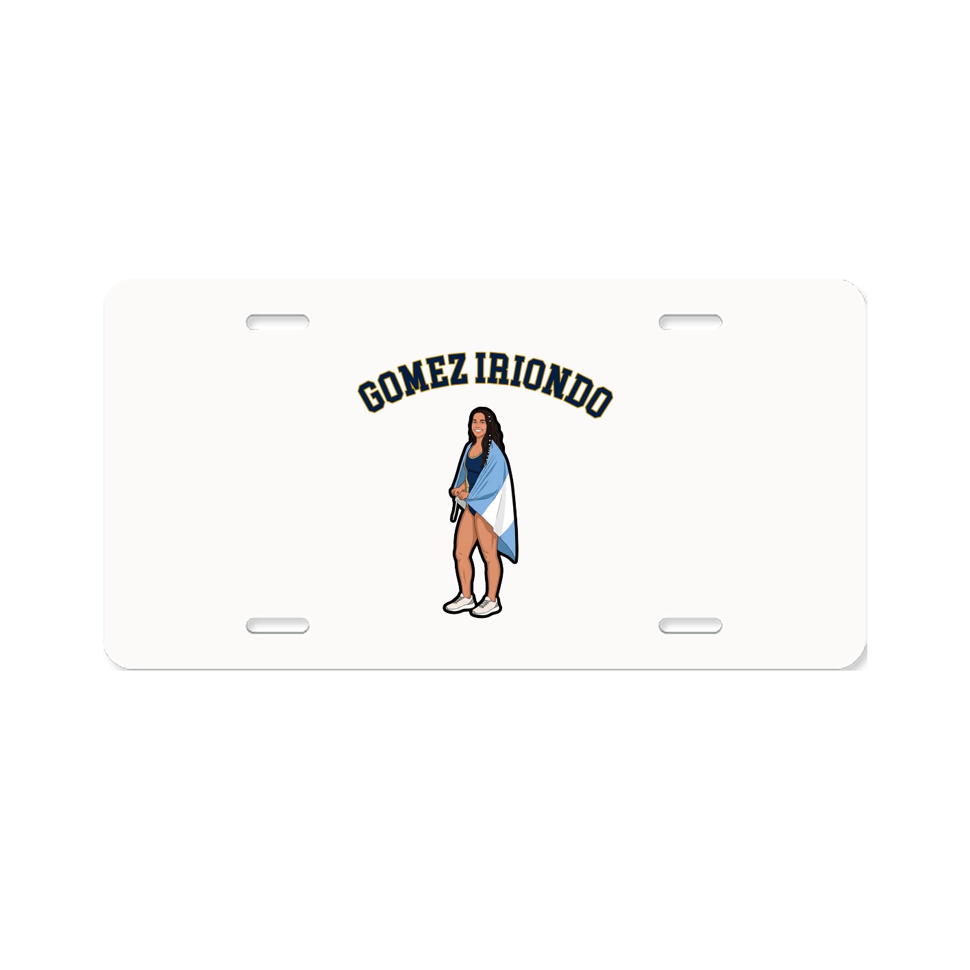License Plate — Shirsey Arch in Classic