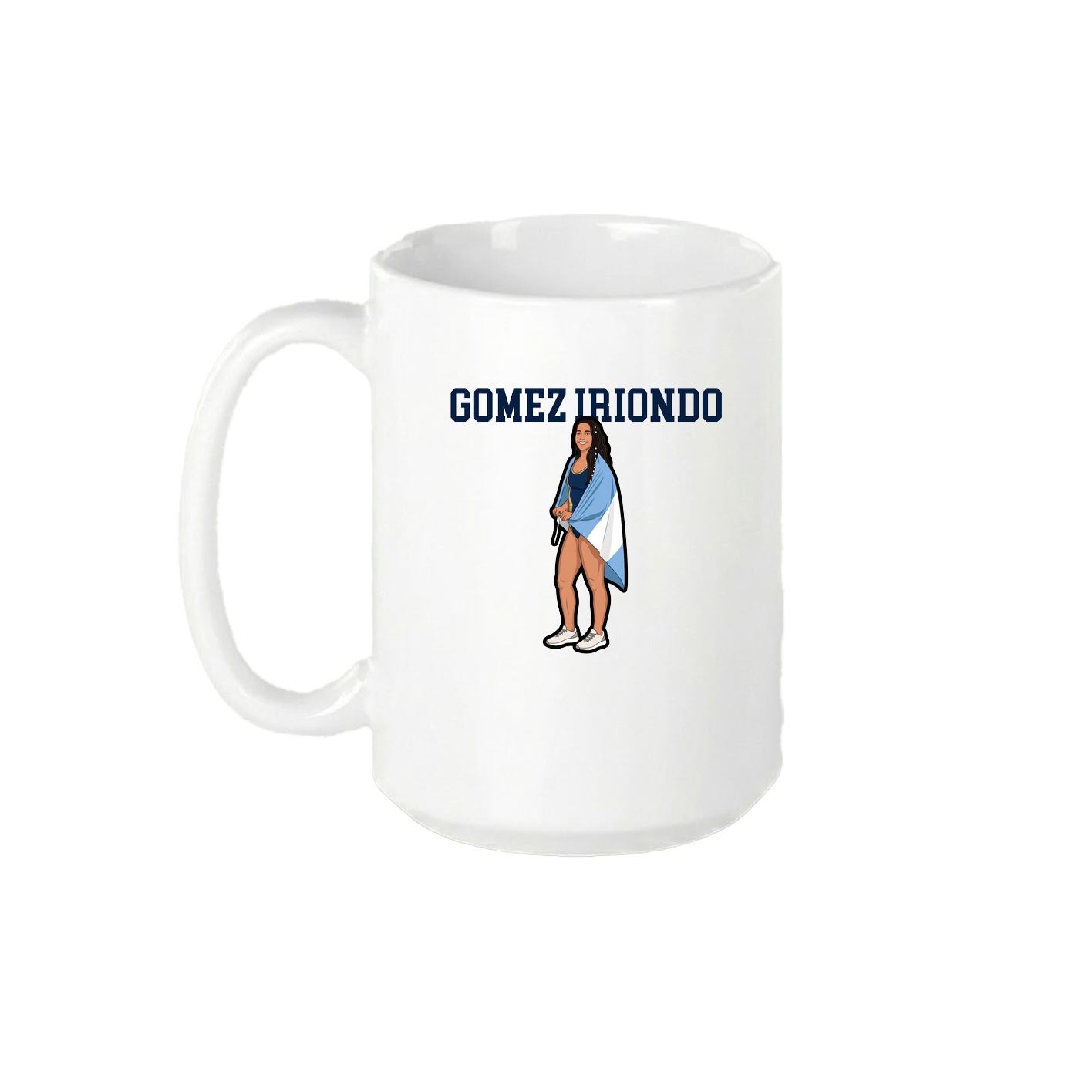 15oz Coffee Mug — Shirsey in White