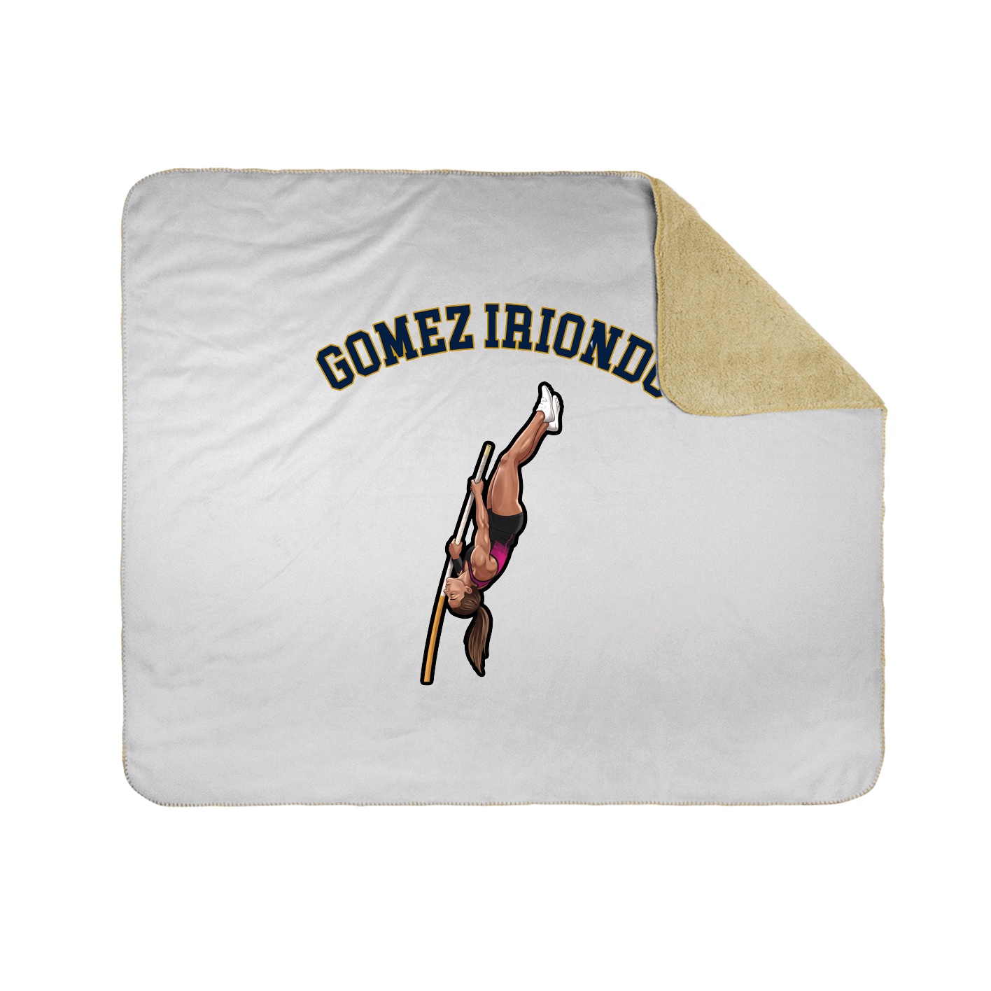 Throw Blanket — Shirsey Arch in White