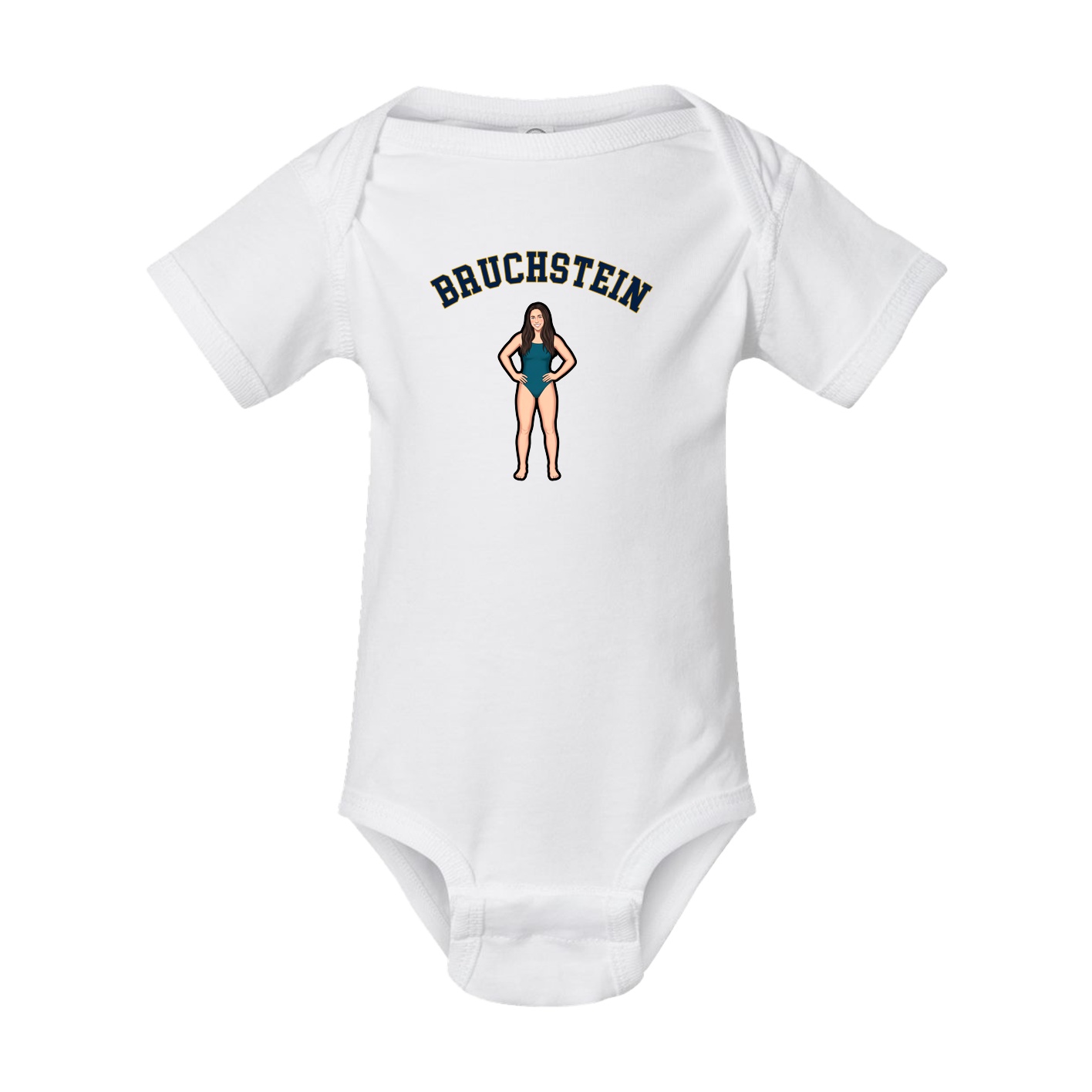Baby Onesie — Shirsey Arch in White