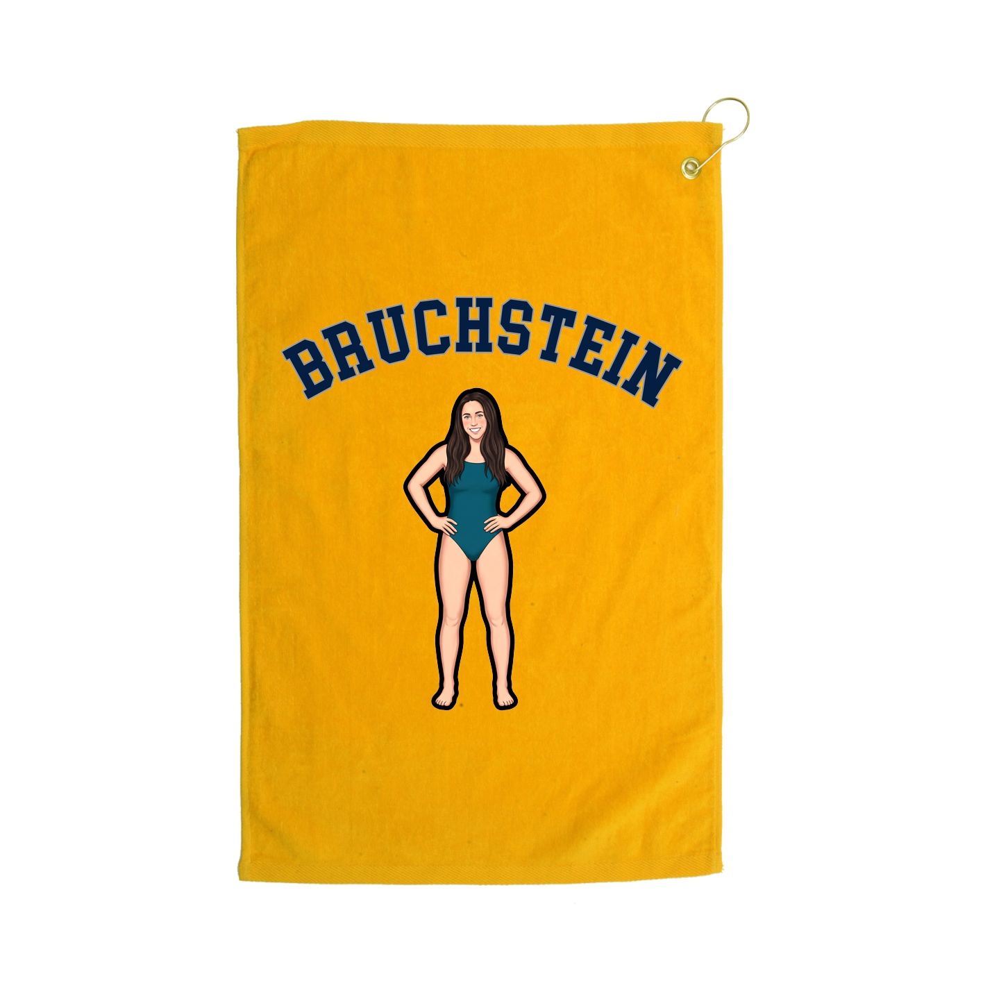 Golf Towel — Shirsey Arch in Gold