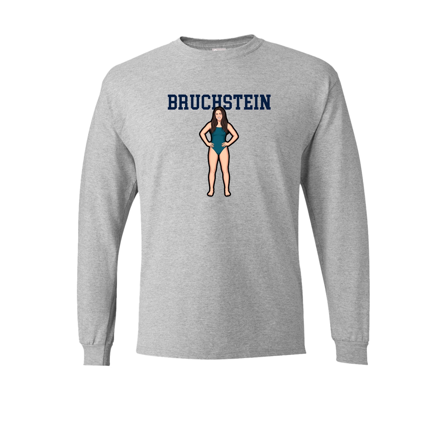 Long Sleeve Tee — Shirsey in Grey
